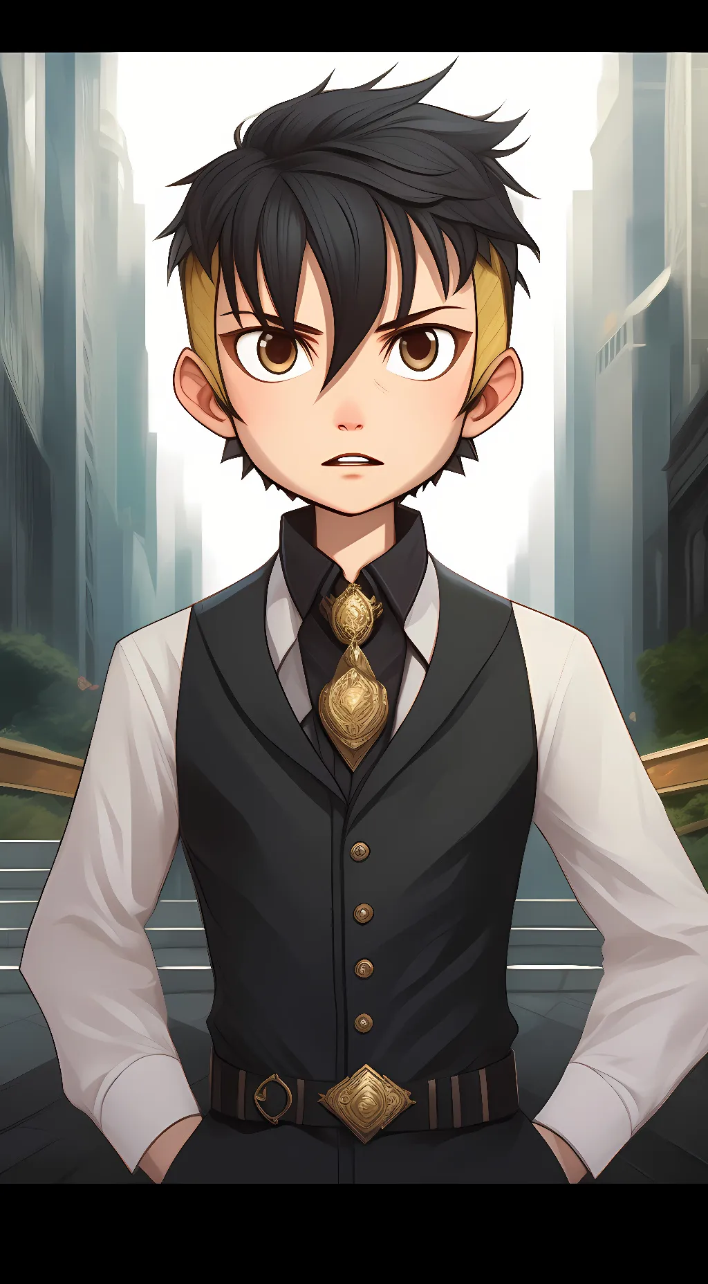 ai character: Milo background