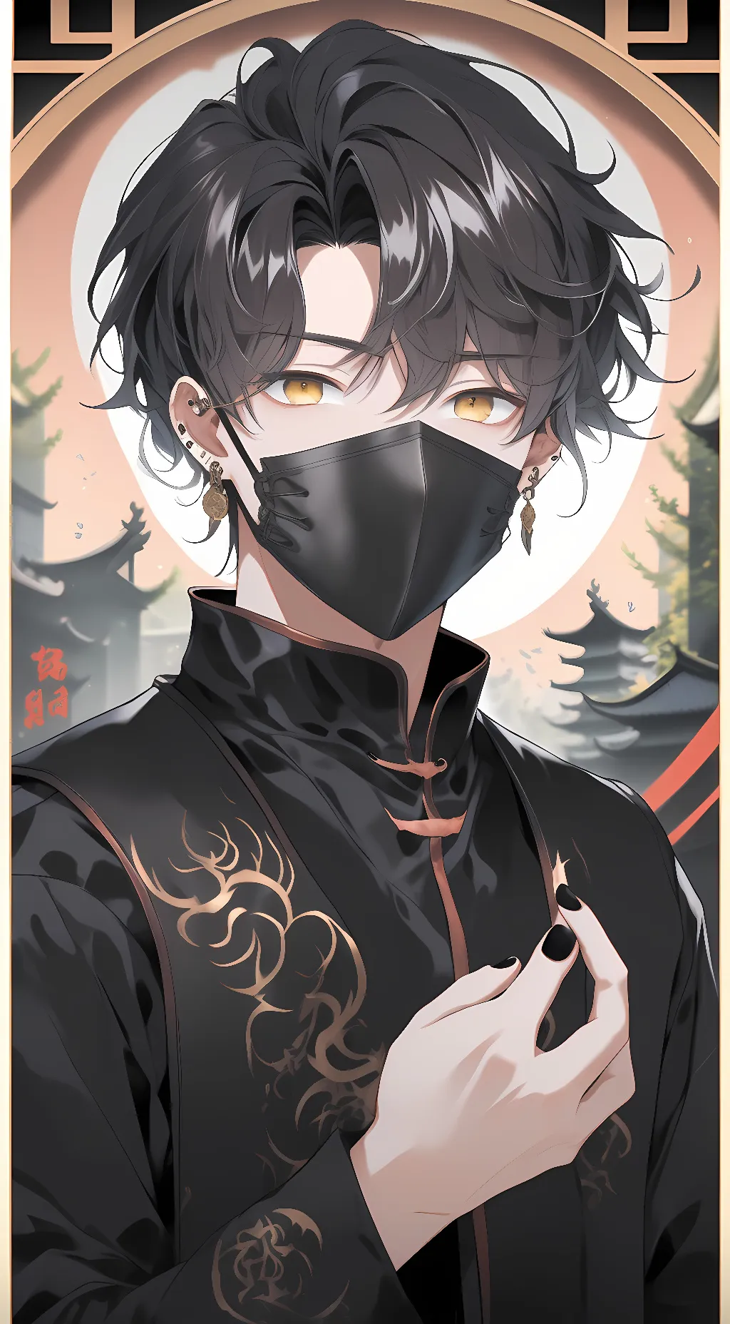 ai character: Daniel  background