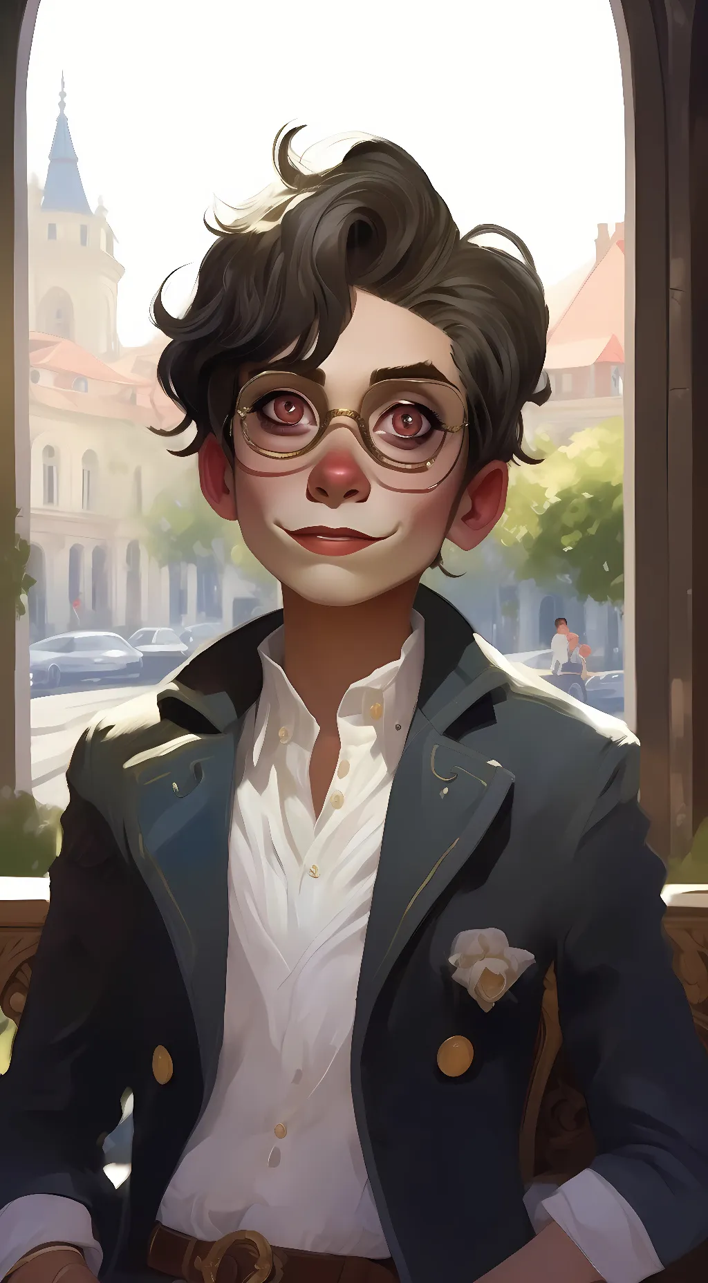 ai character: Springtrap background