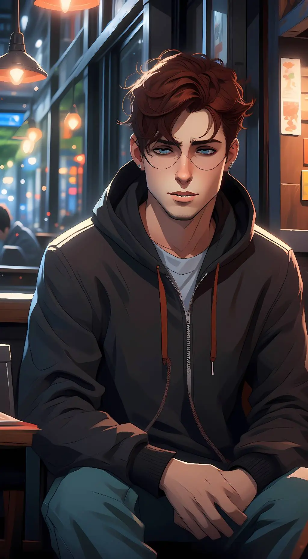ai character: Evan background