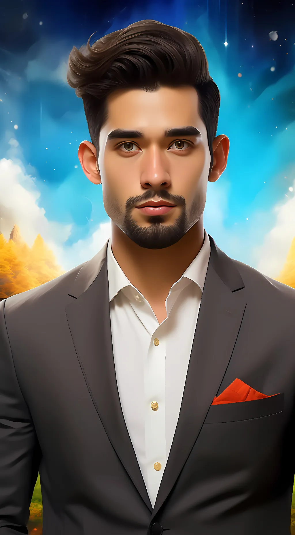 ai character: tvman background