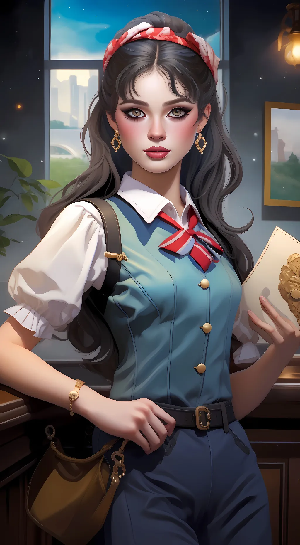 ai character: Aleasha background