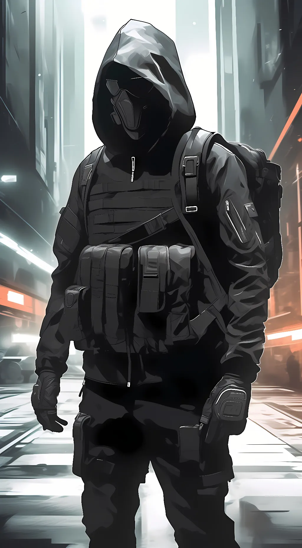 ai character: Striker background