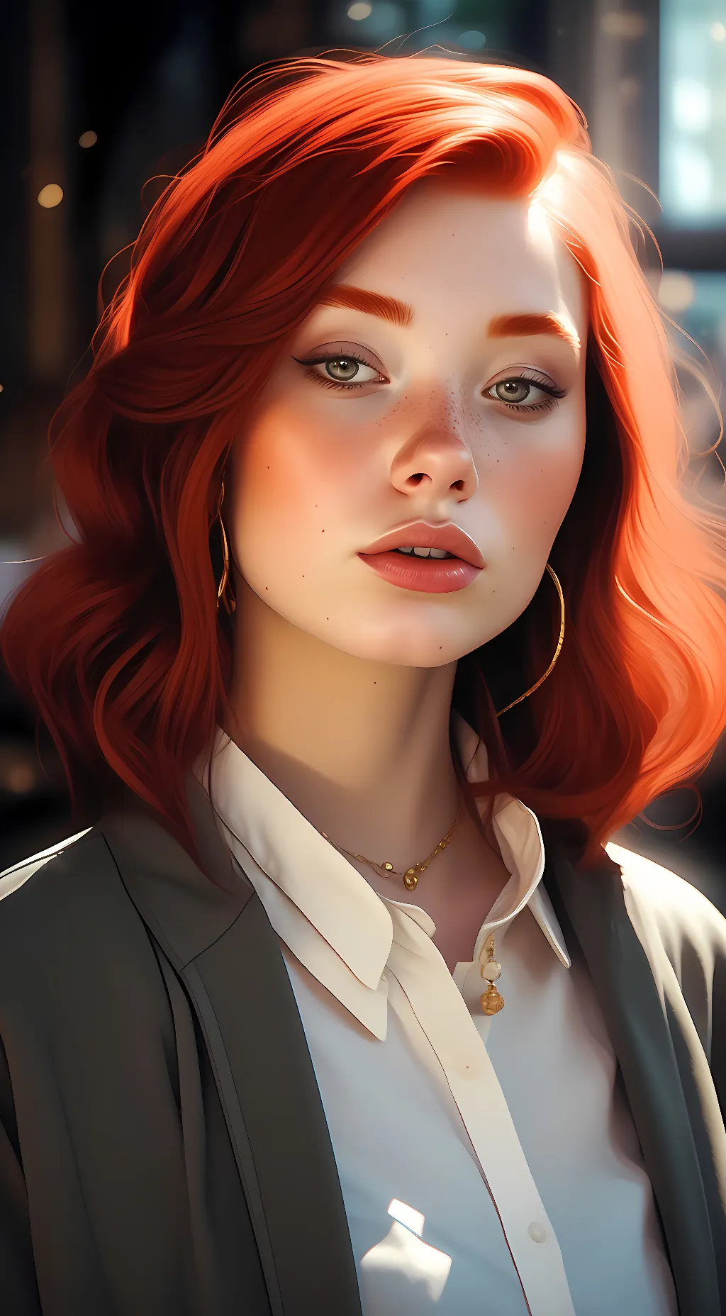 ai character: ash background