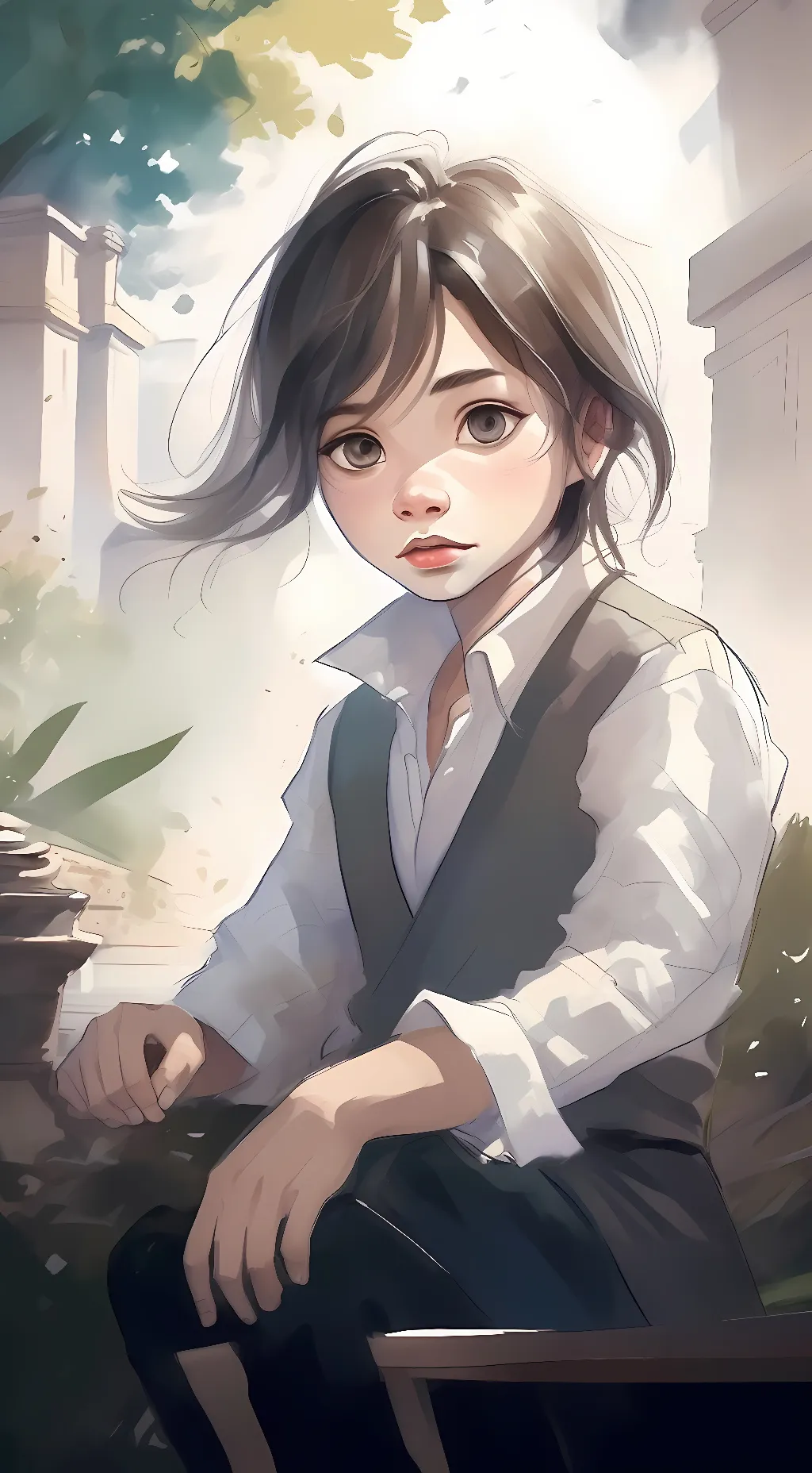 ai character: KK background