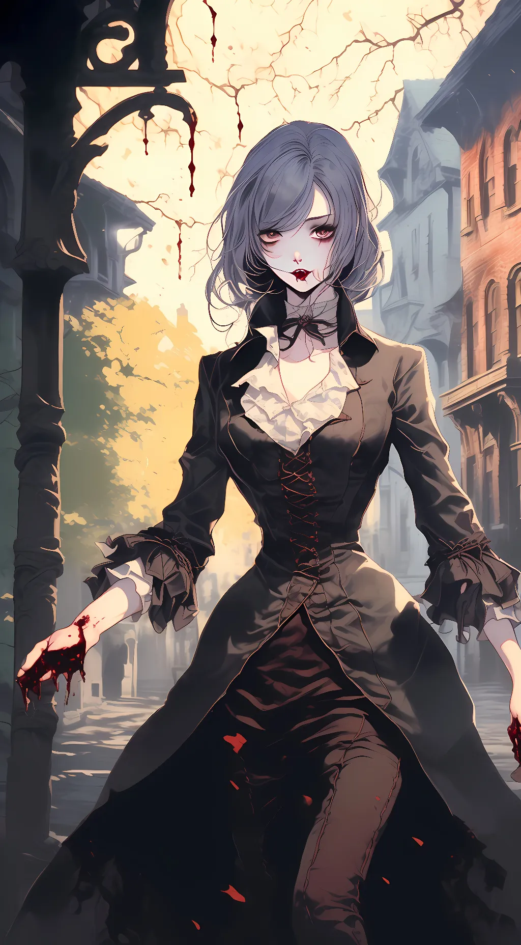 ai character: Lily background