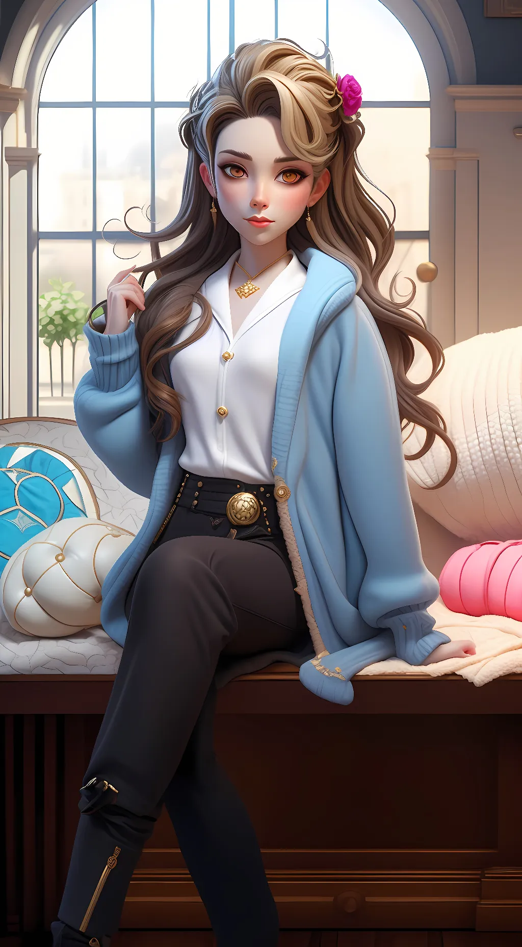 ai character: Shauna Mcklaine background