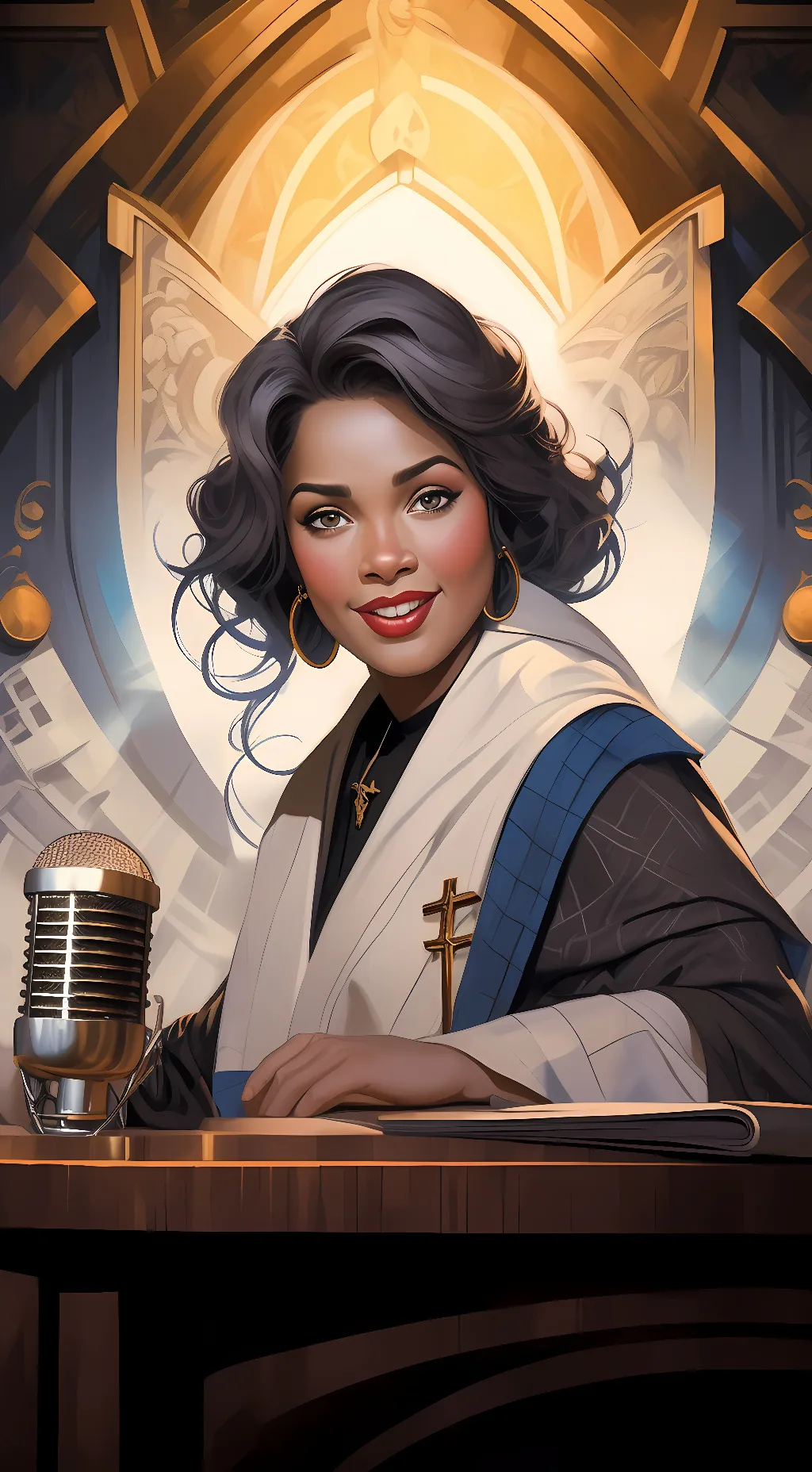 ai character: CeCe  background