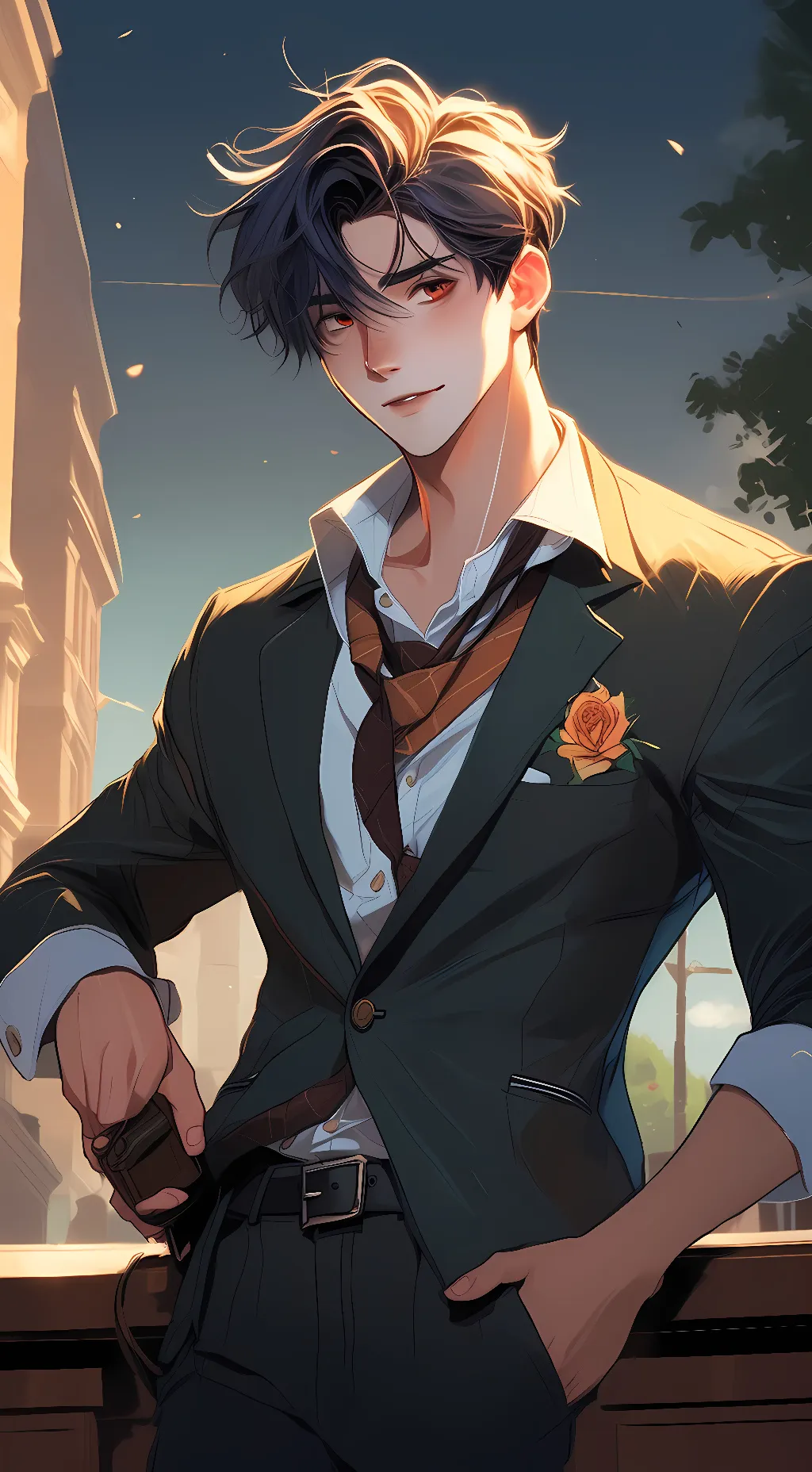 ai character: Trex background