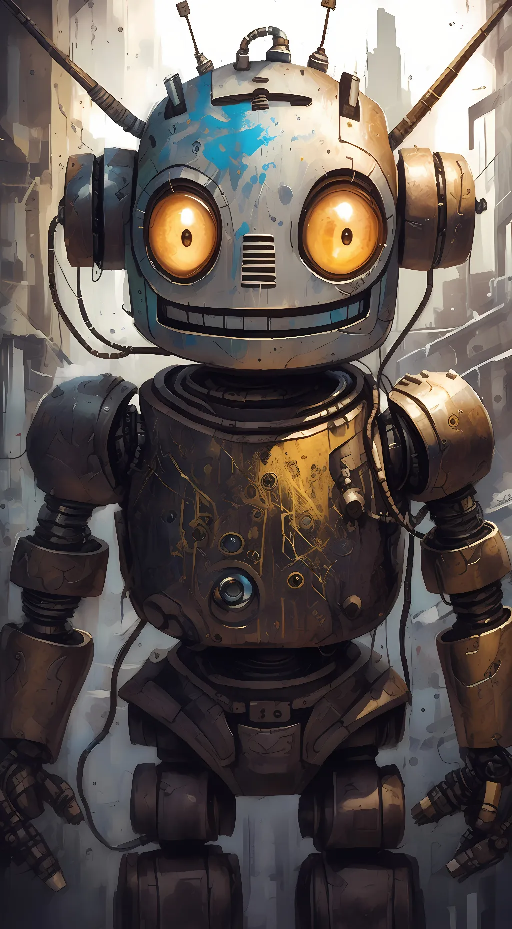 ai character: MXES old body  background