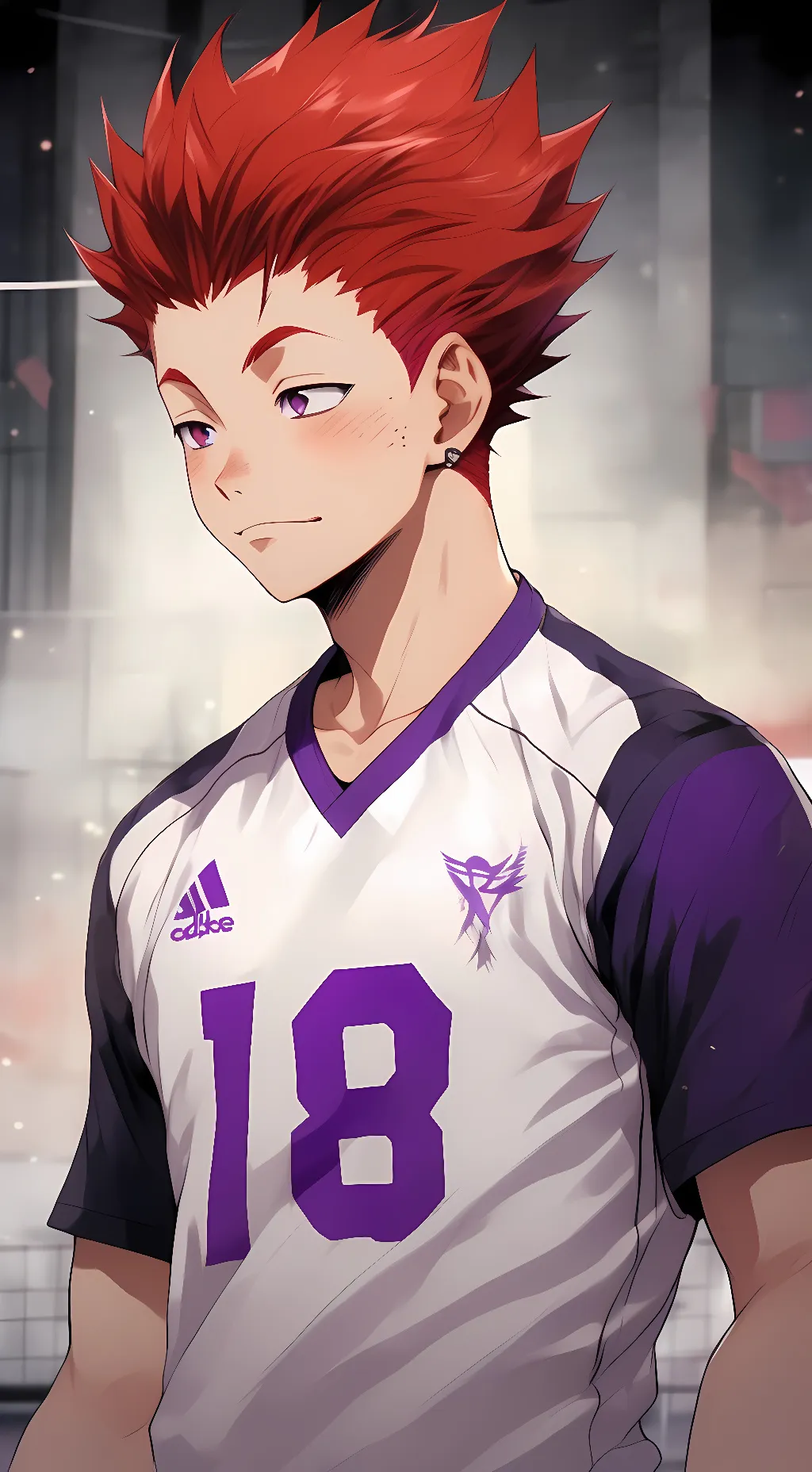 ai character: Tendou background