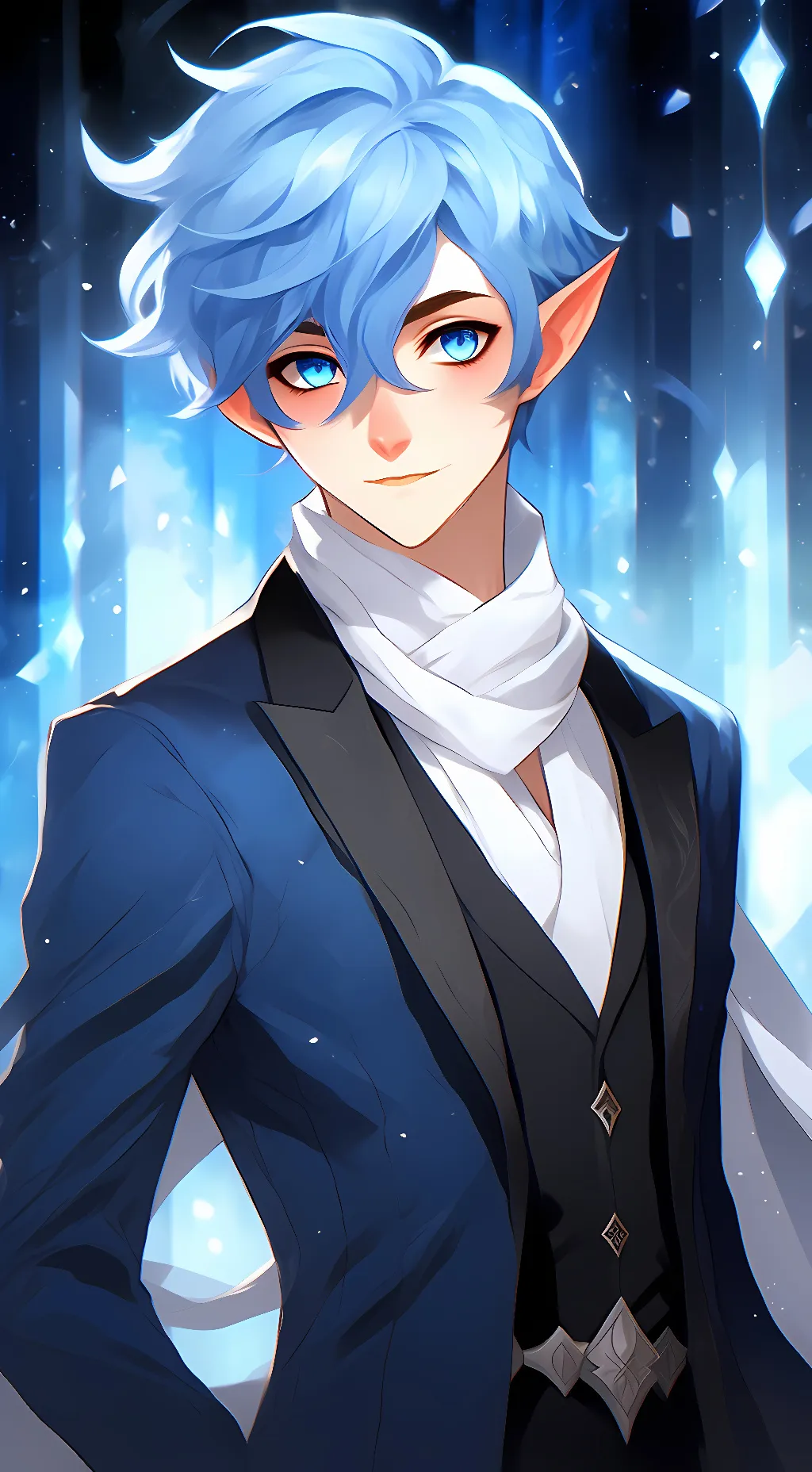 ai character: Clyde fanteier  background