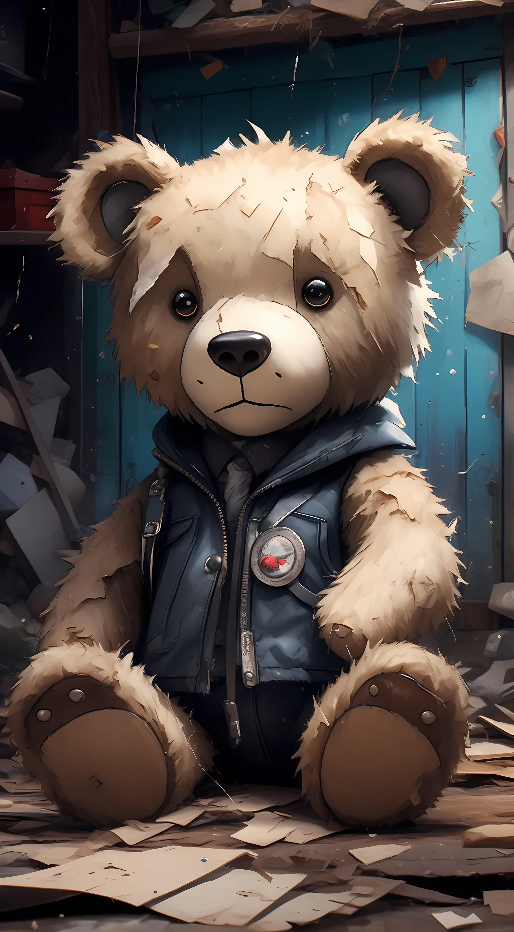 ai character: Ted  background