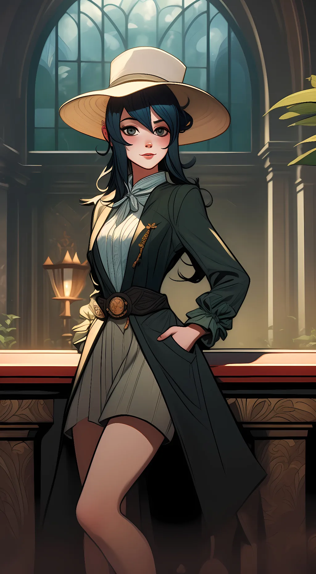 ai character: Stacy background