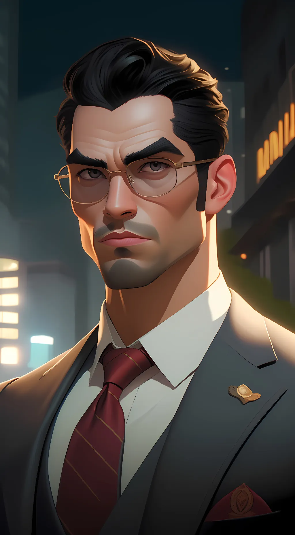 ai character: Mr. O background