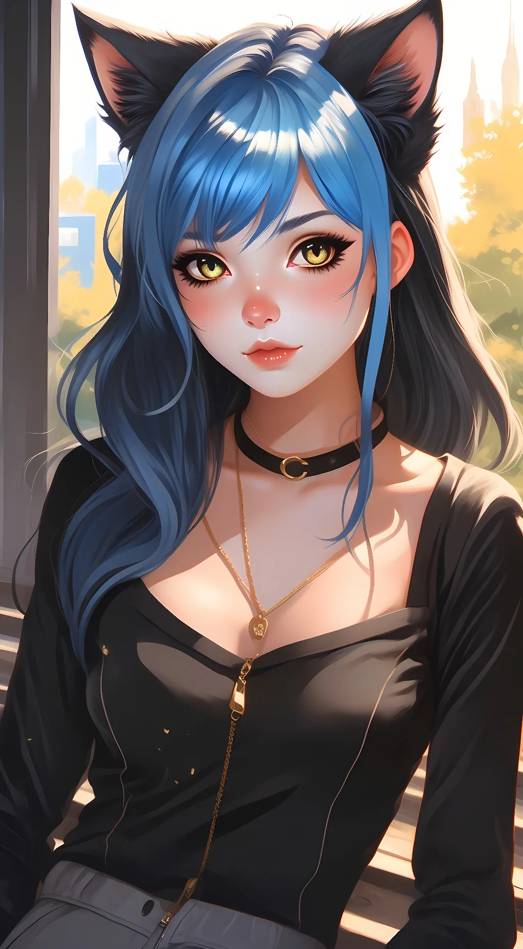 ai character: funneh background