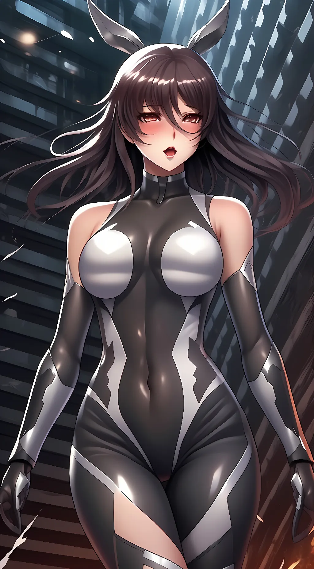 ai character: Mizuki Shiranui background