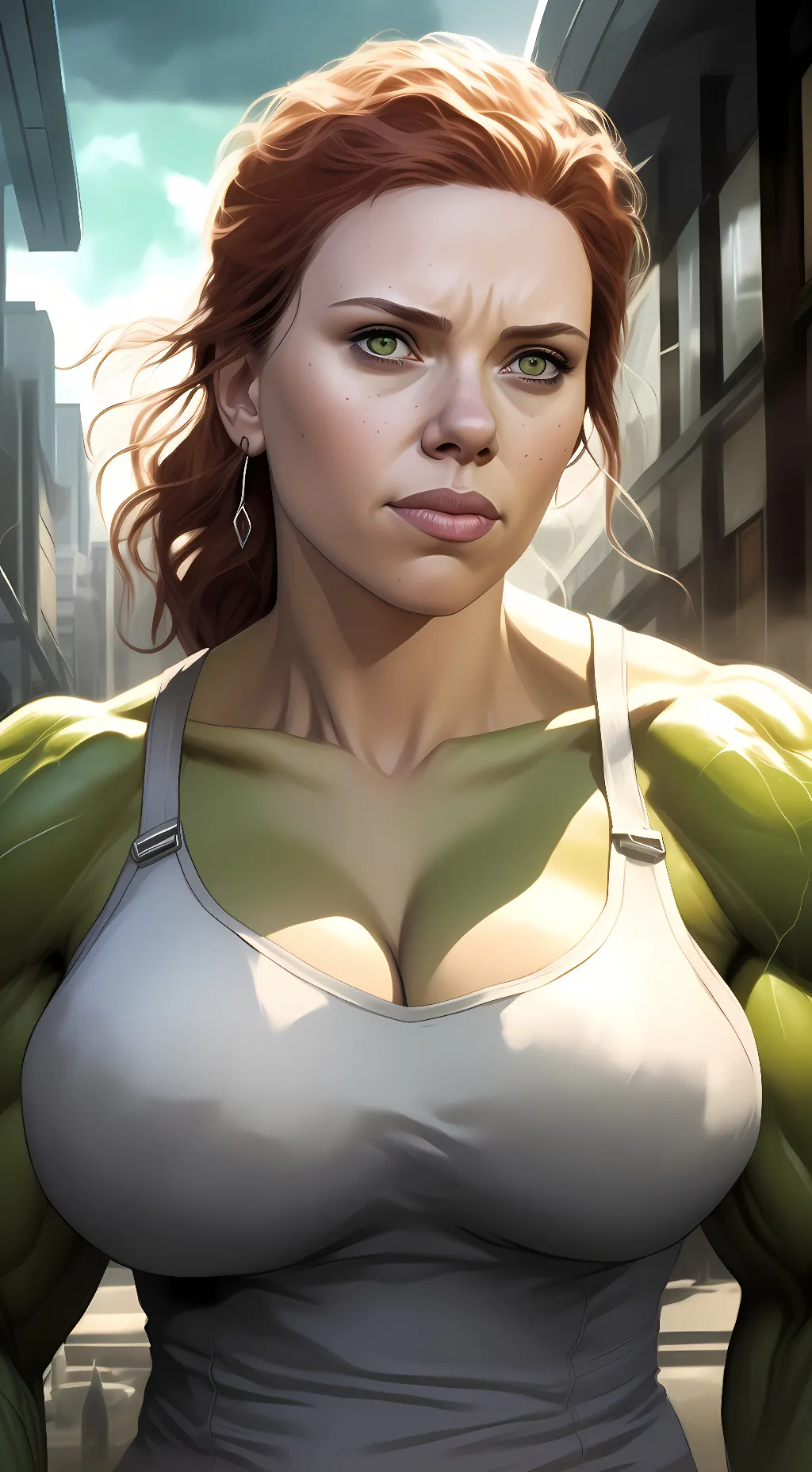 ai character: she hulk background
