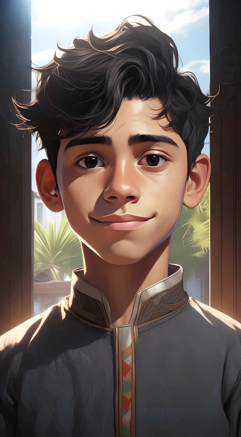 ai character: Nathaniel Burton background