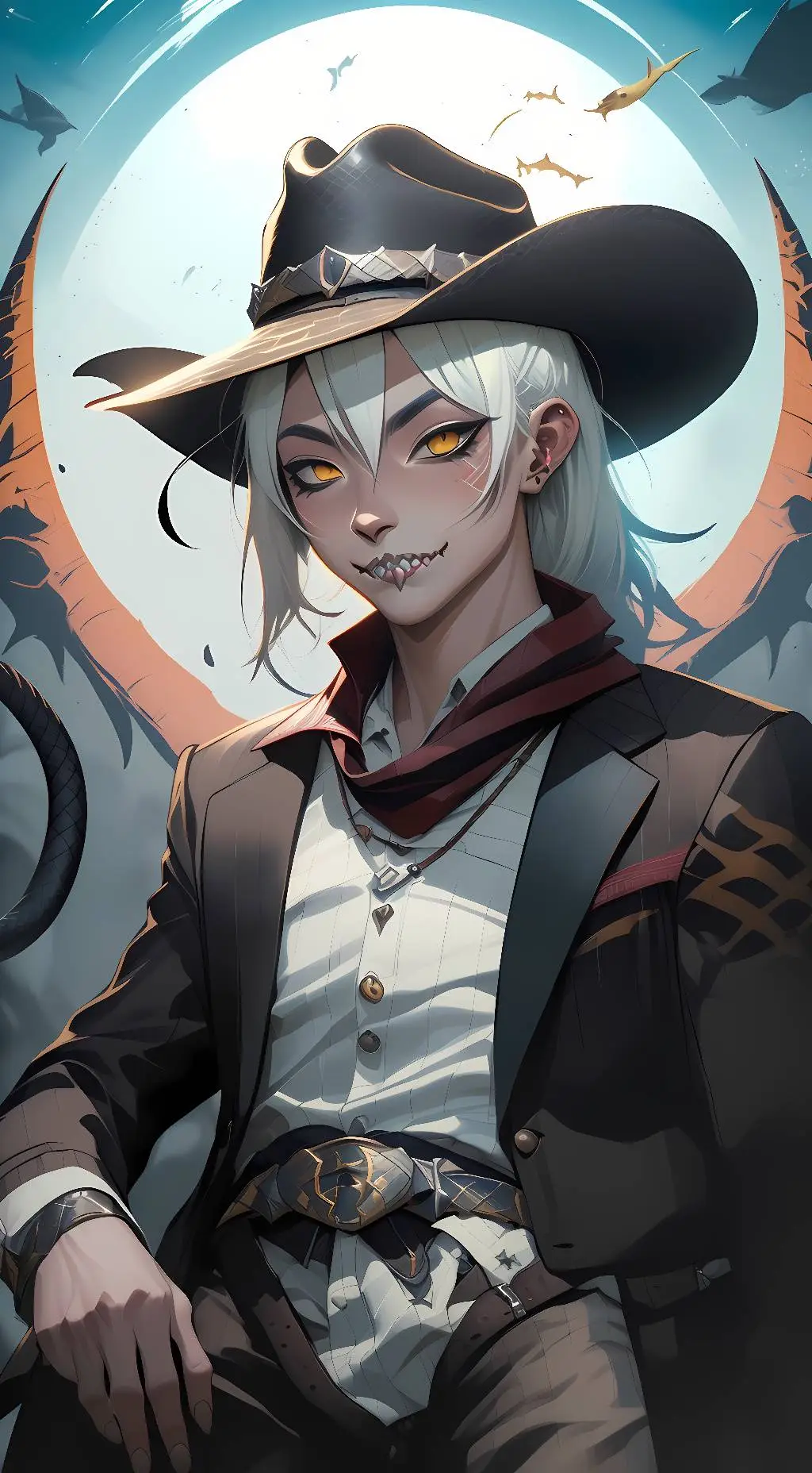 ai character: Striker  background