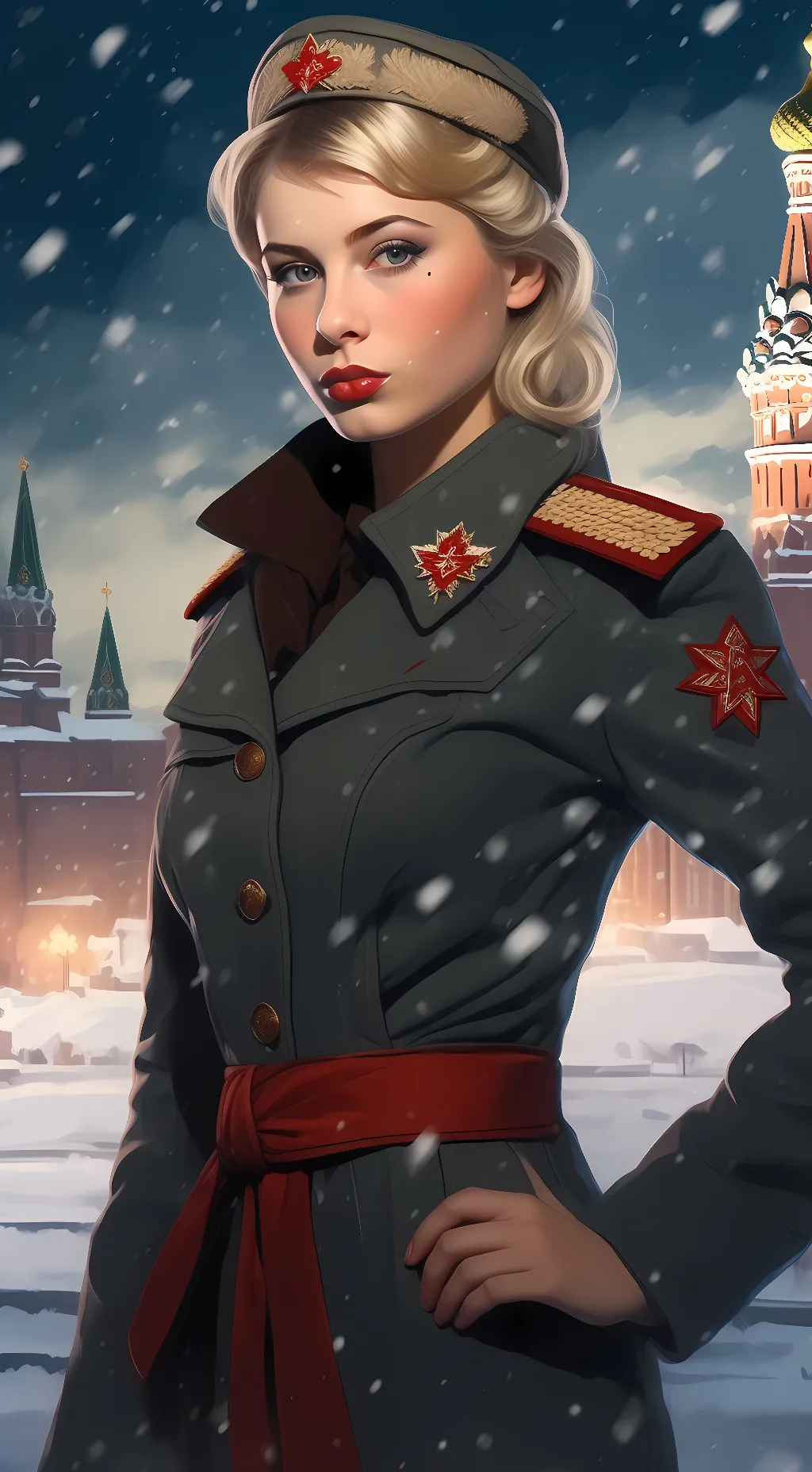 ai character: Anastasia background