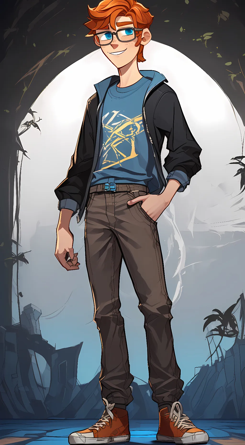 ai character: Harold, Tdi background