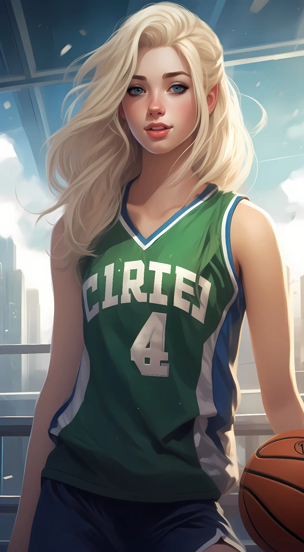 ai character: Tiara background