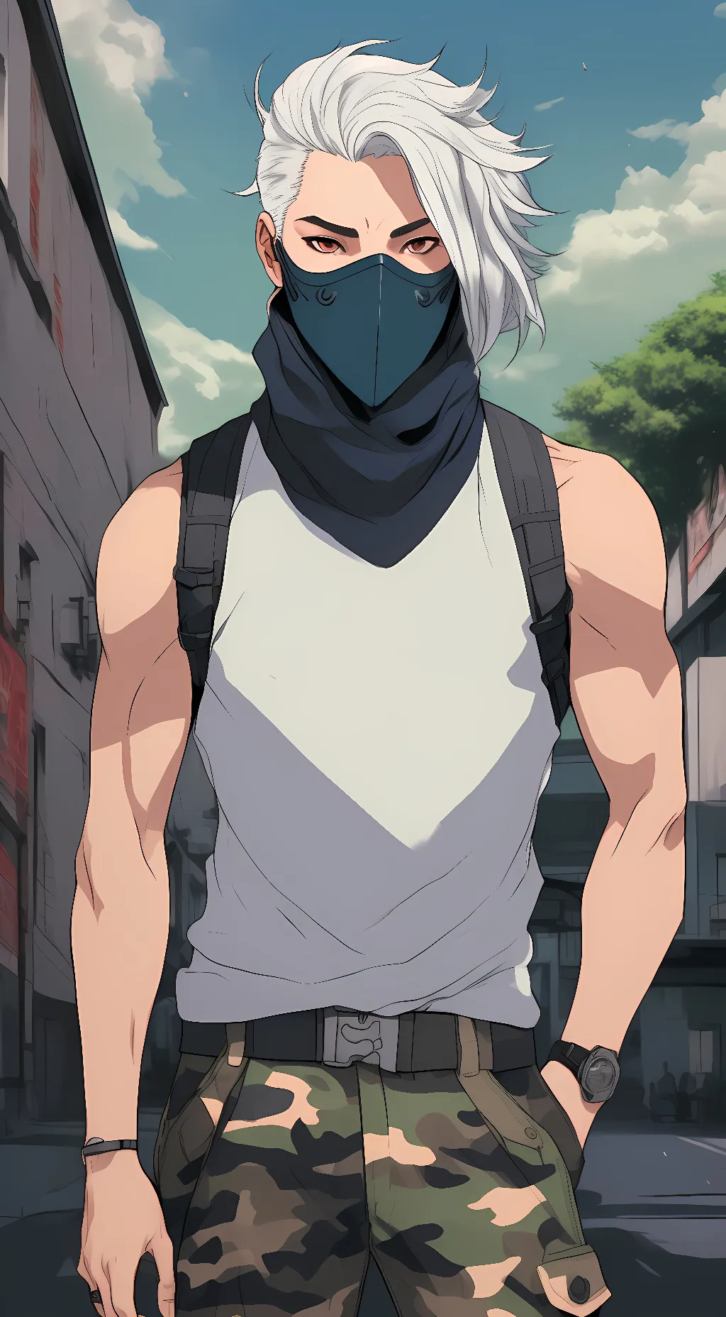 ai character: Shoji (mha) background