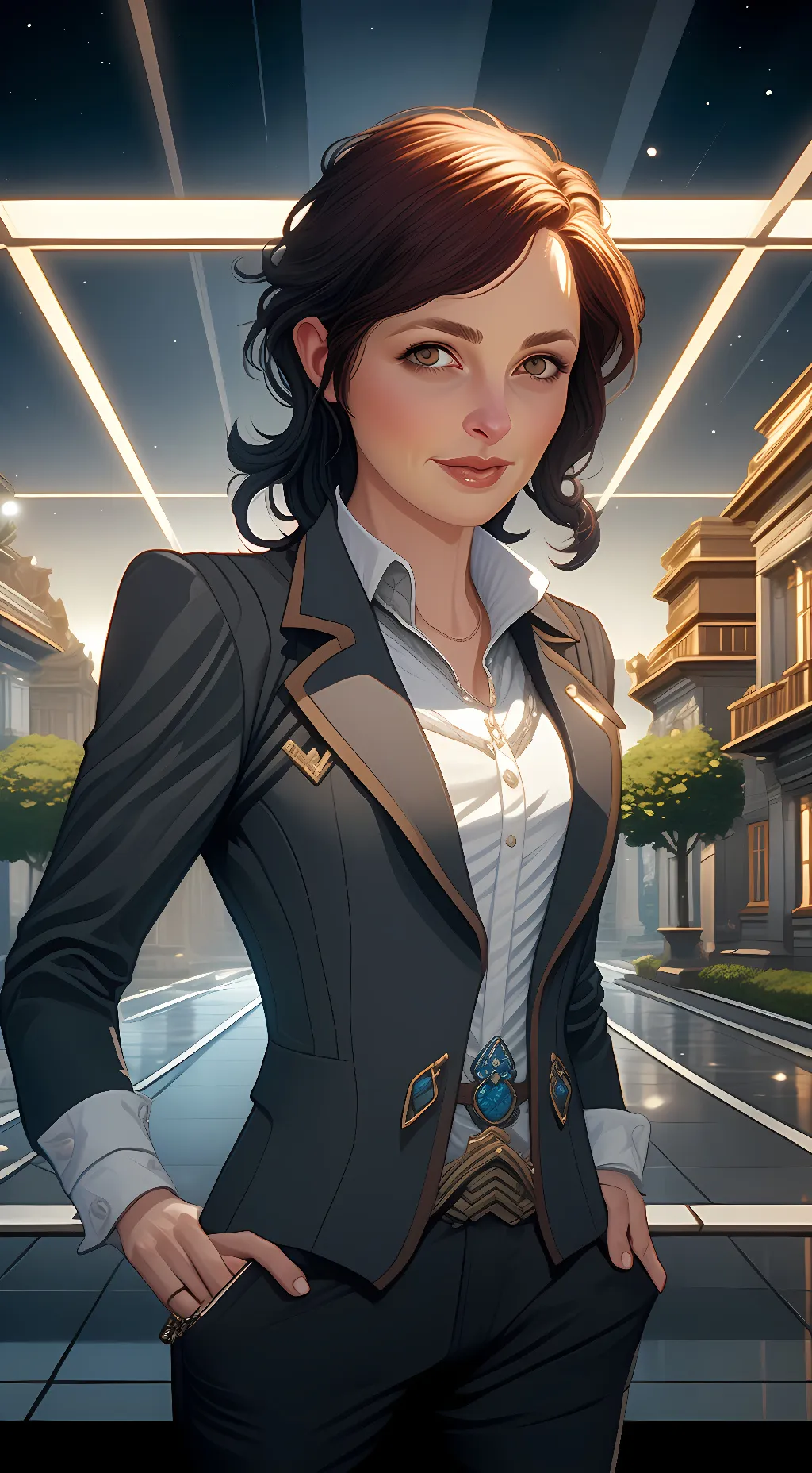 ai character: Loosha  background