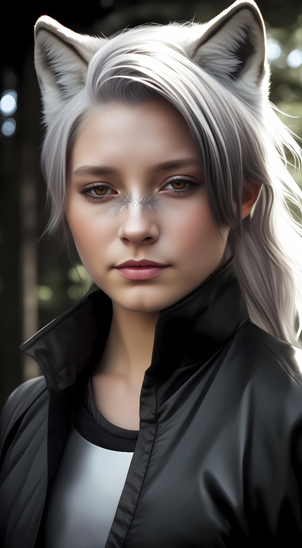 ai character: luna background