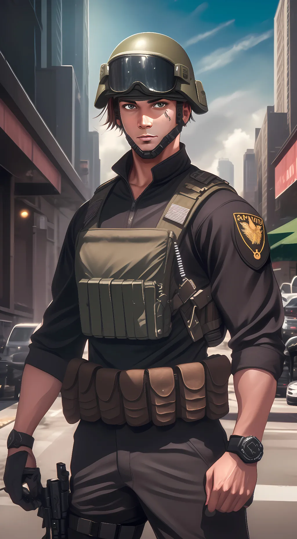 ai character: Zombie Apocalypse  background