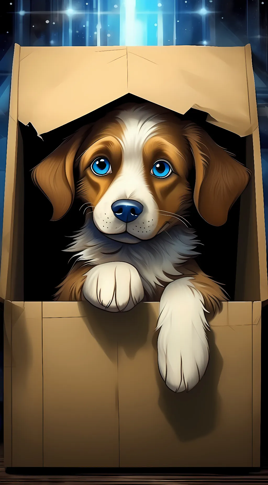 ai character: Max background