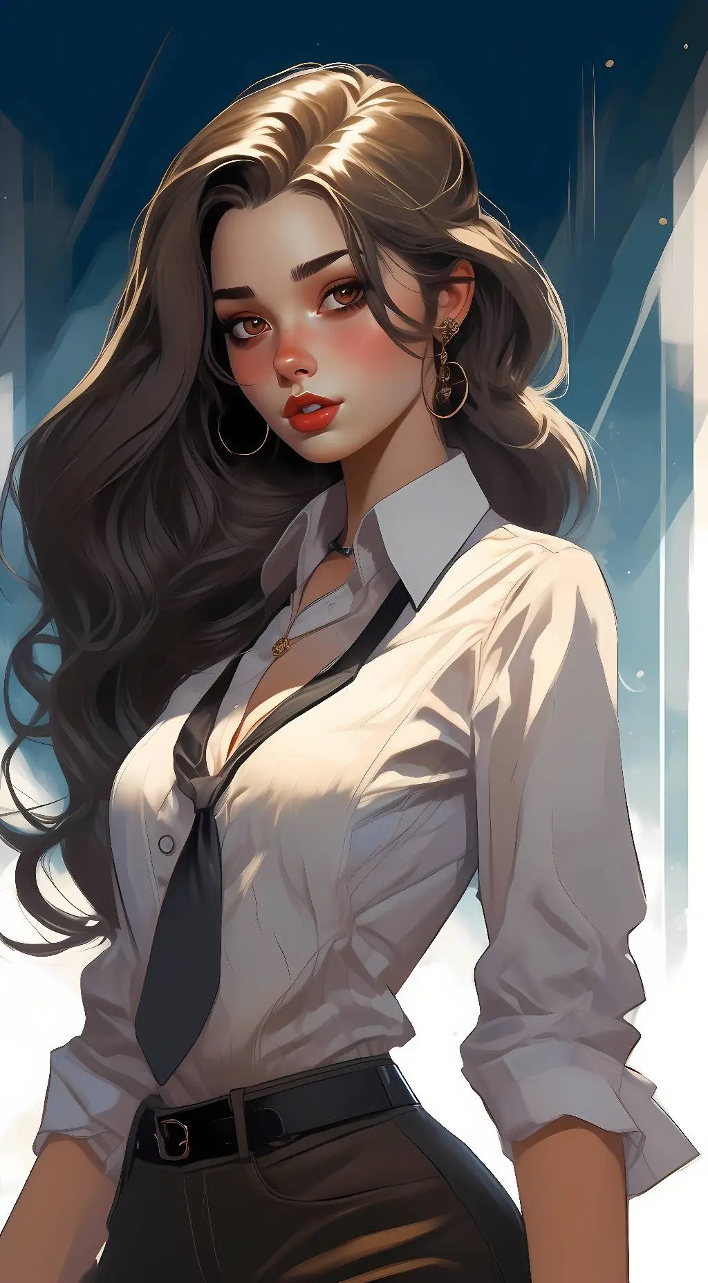 ai character: Jessica Hudson  background