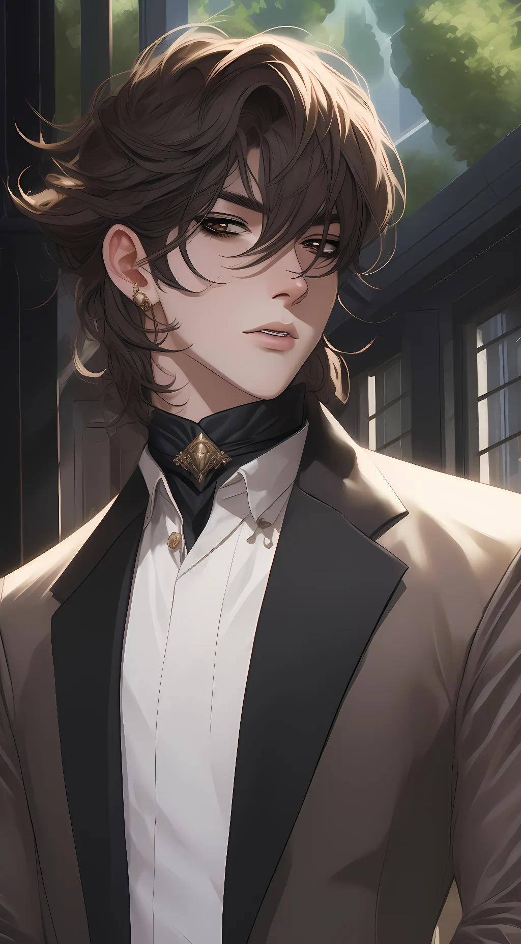 ai character: Zero background