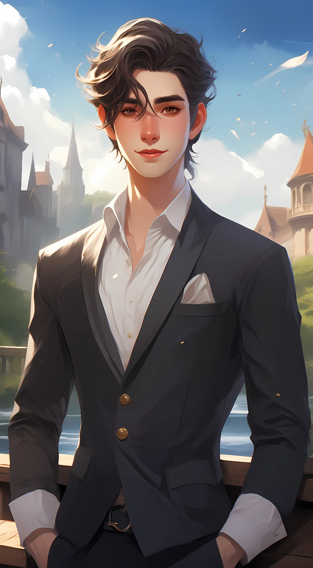 ai character: alex   background