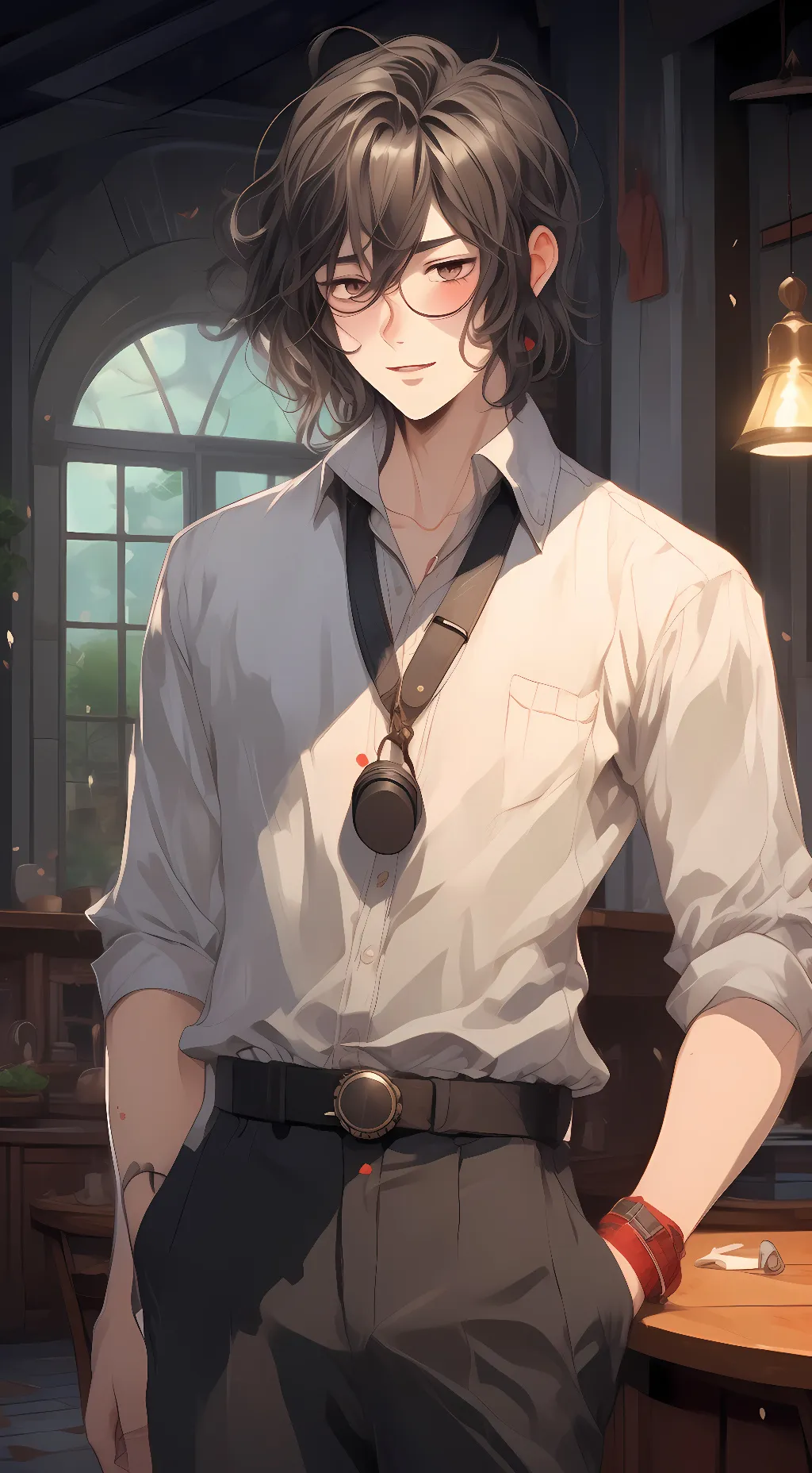 ai character: Shota Aizawa  background