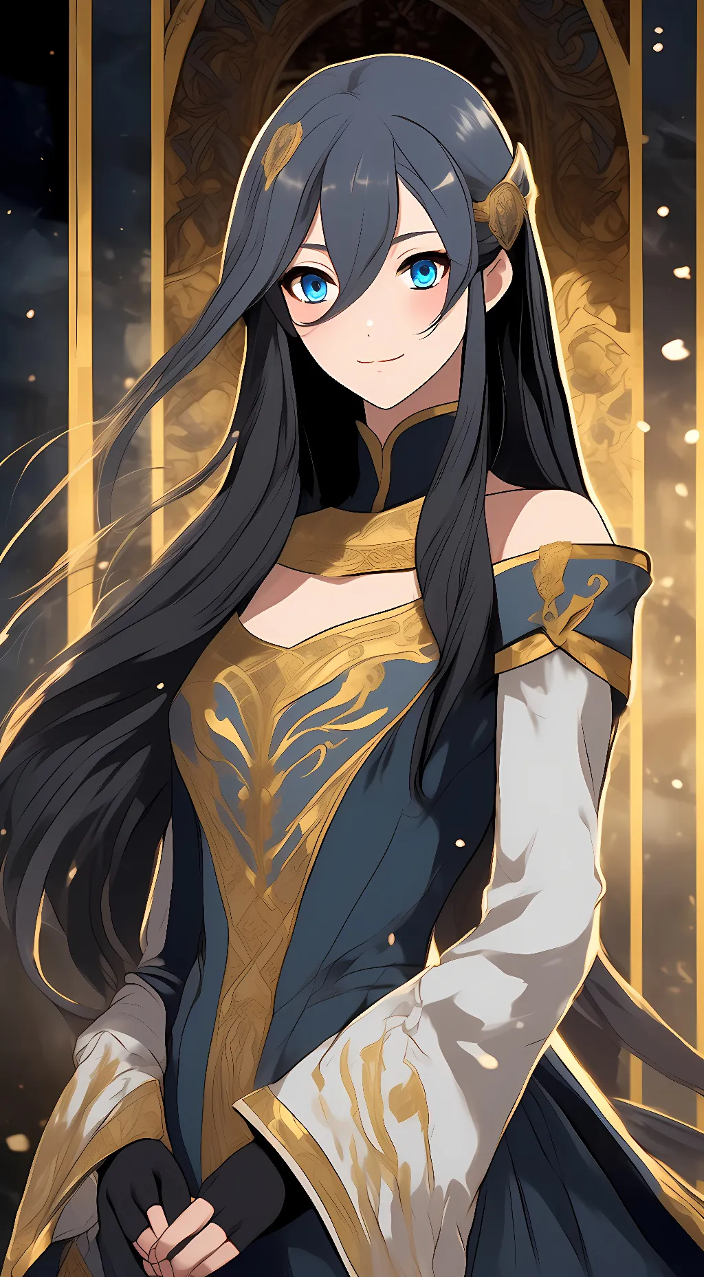 ai character: Lady Elysia background