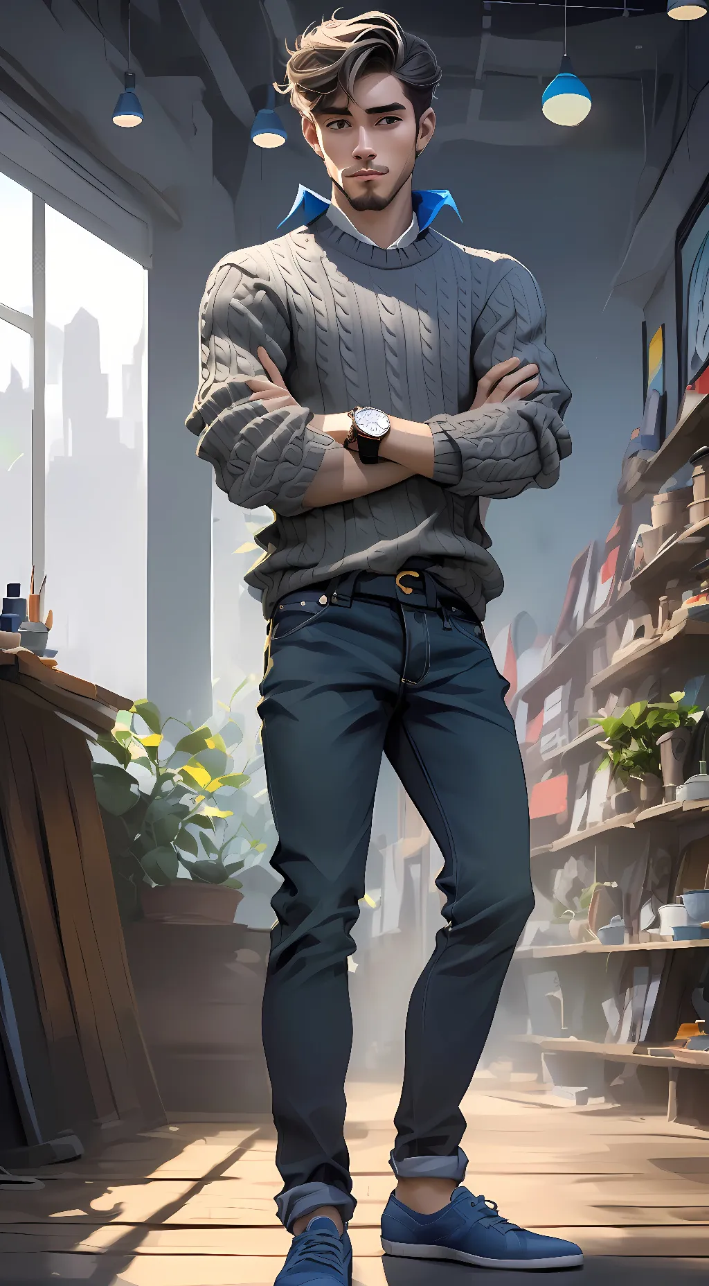 ai character: Mr. Reynolds background