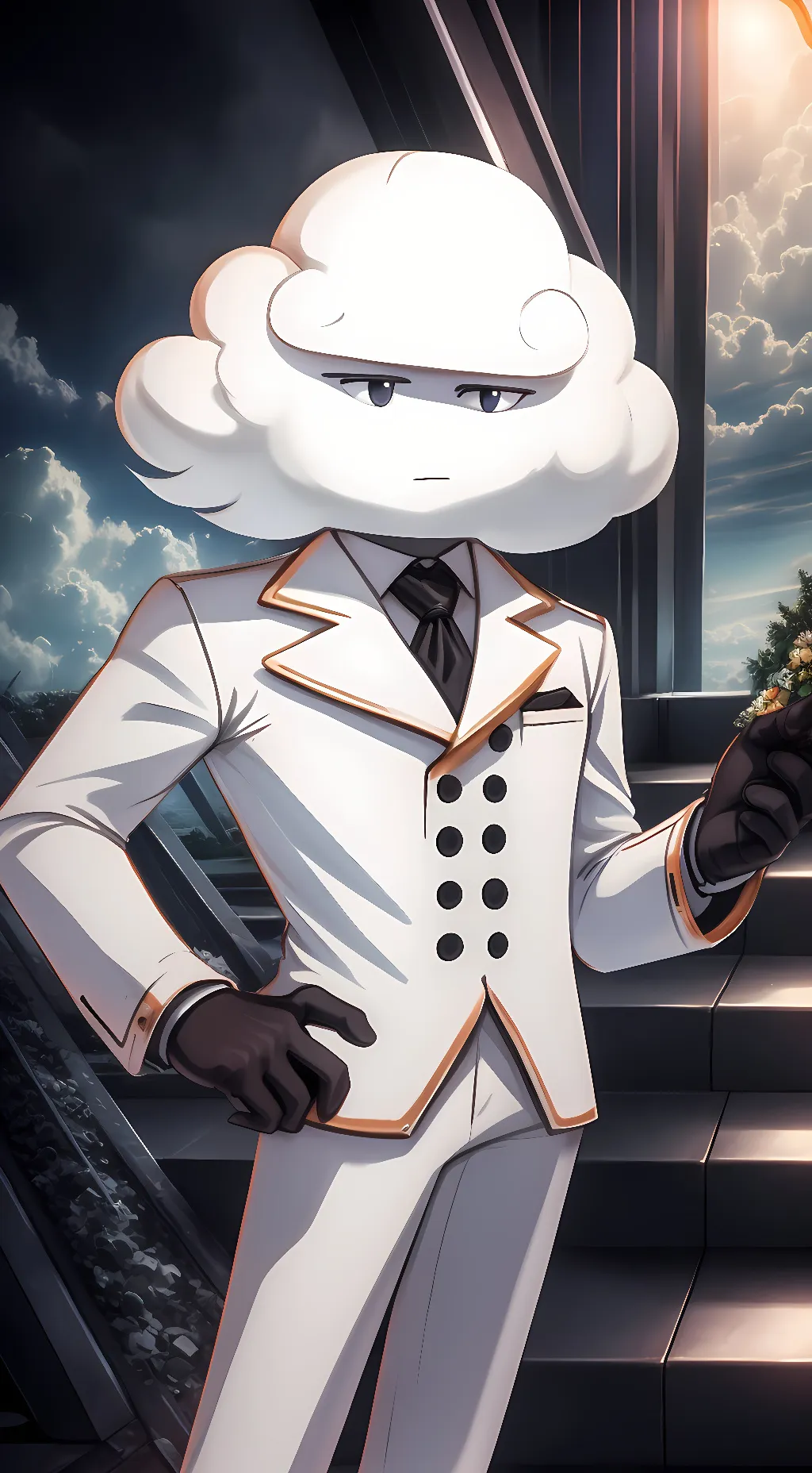 ai character: Gabriel Updike background