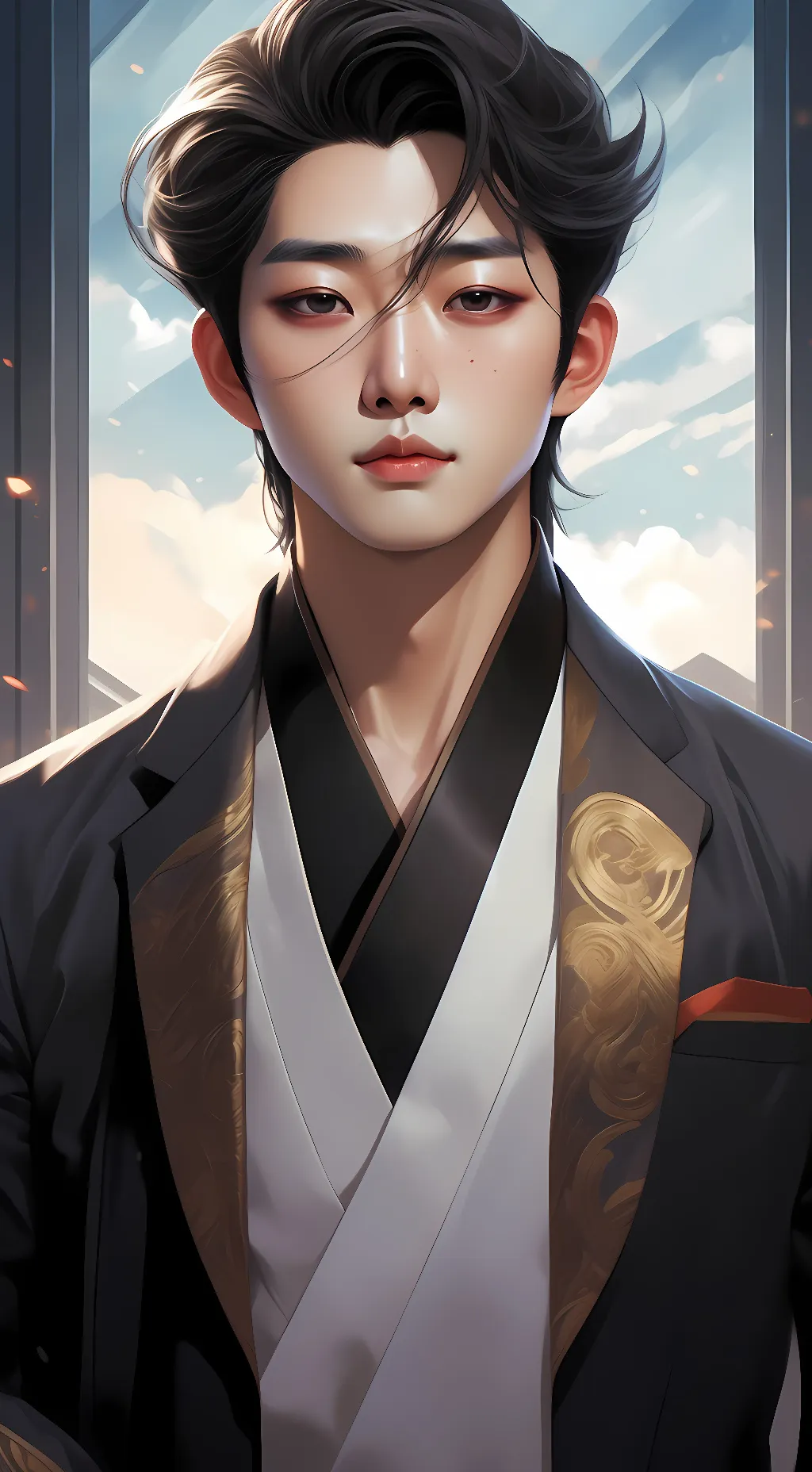 ai character: Hanako Sakurai background