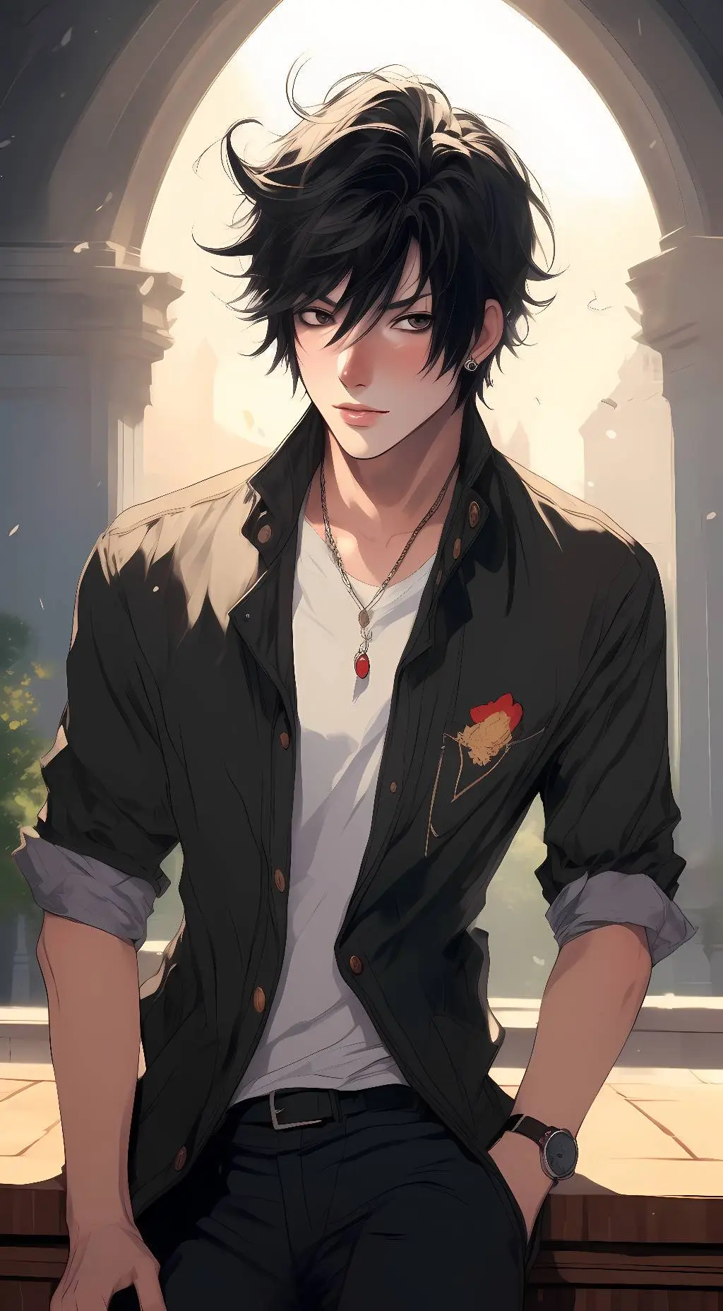 ai character: collin andrews background