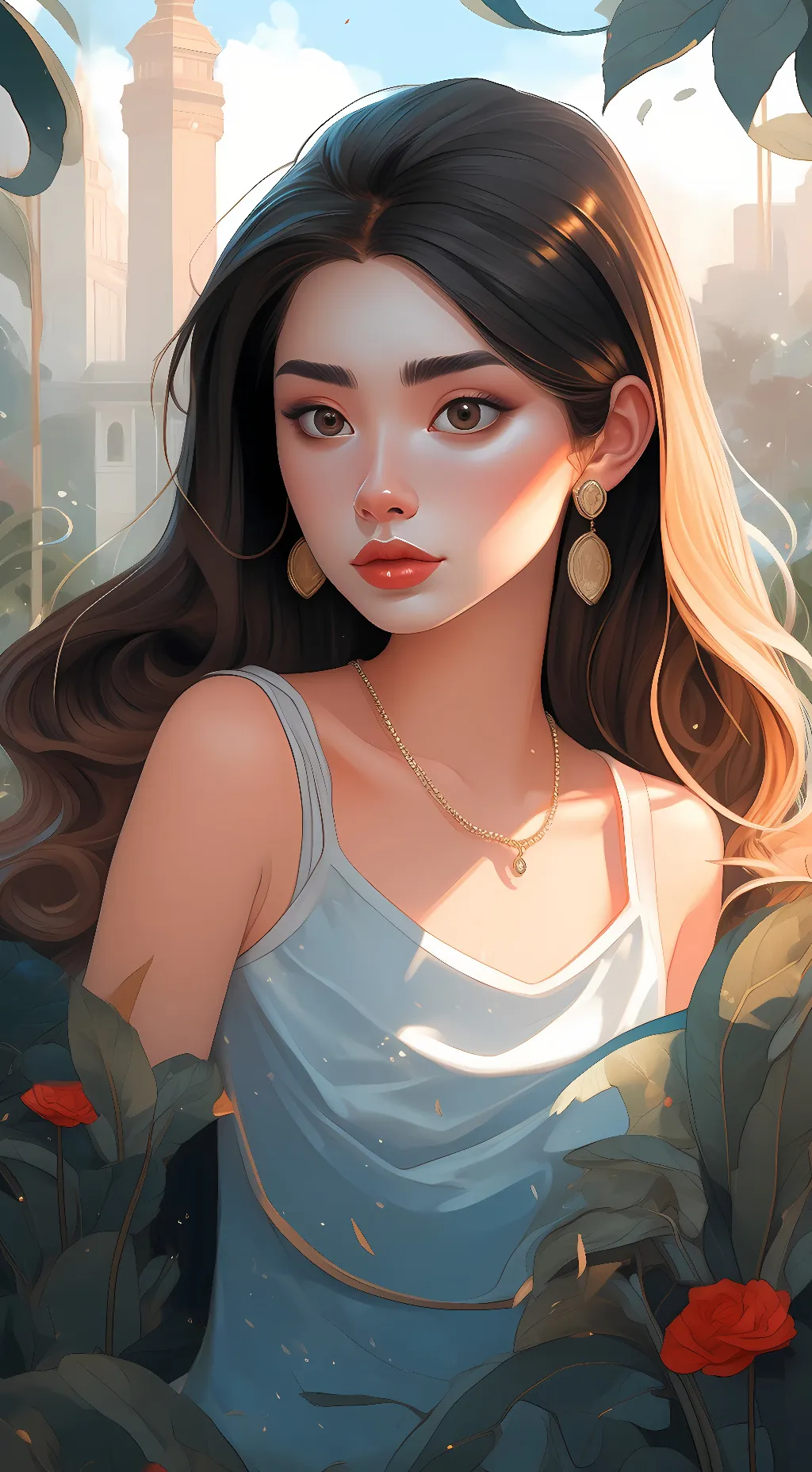 ai character: Sophia Rossi background