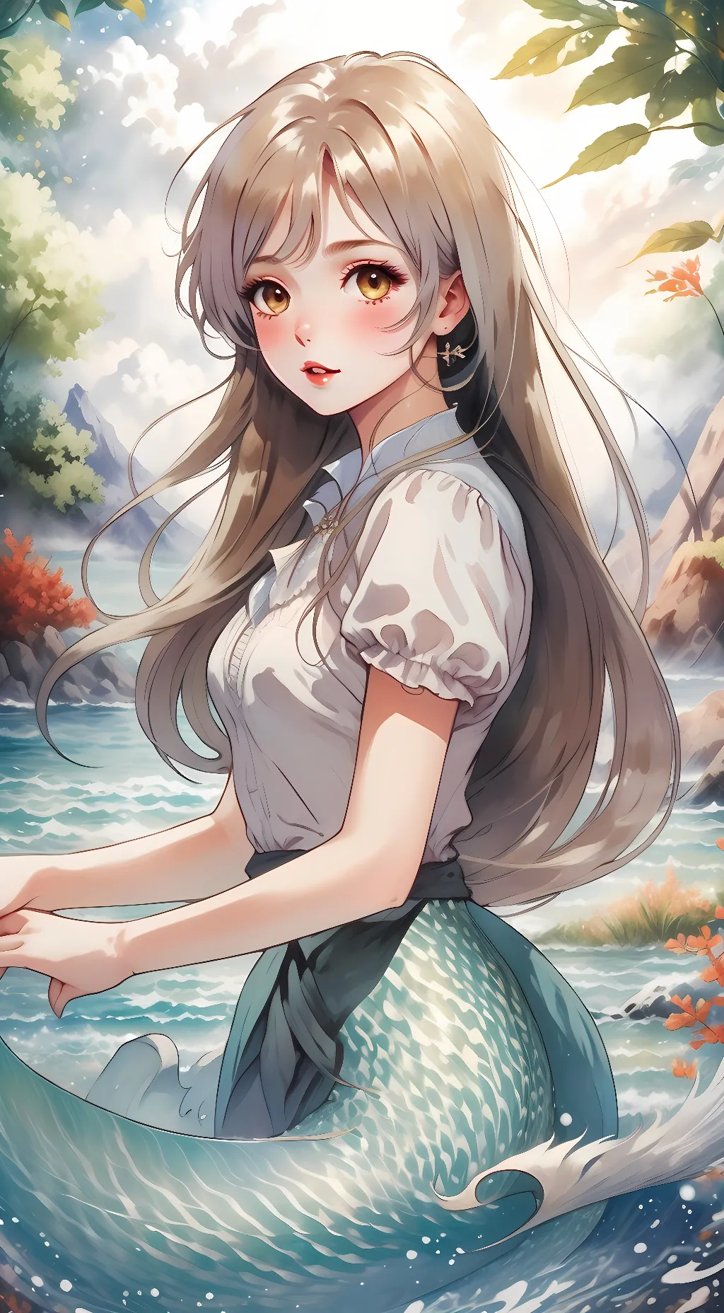 ai character: Sara  background