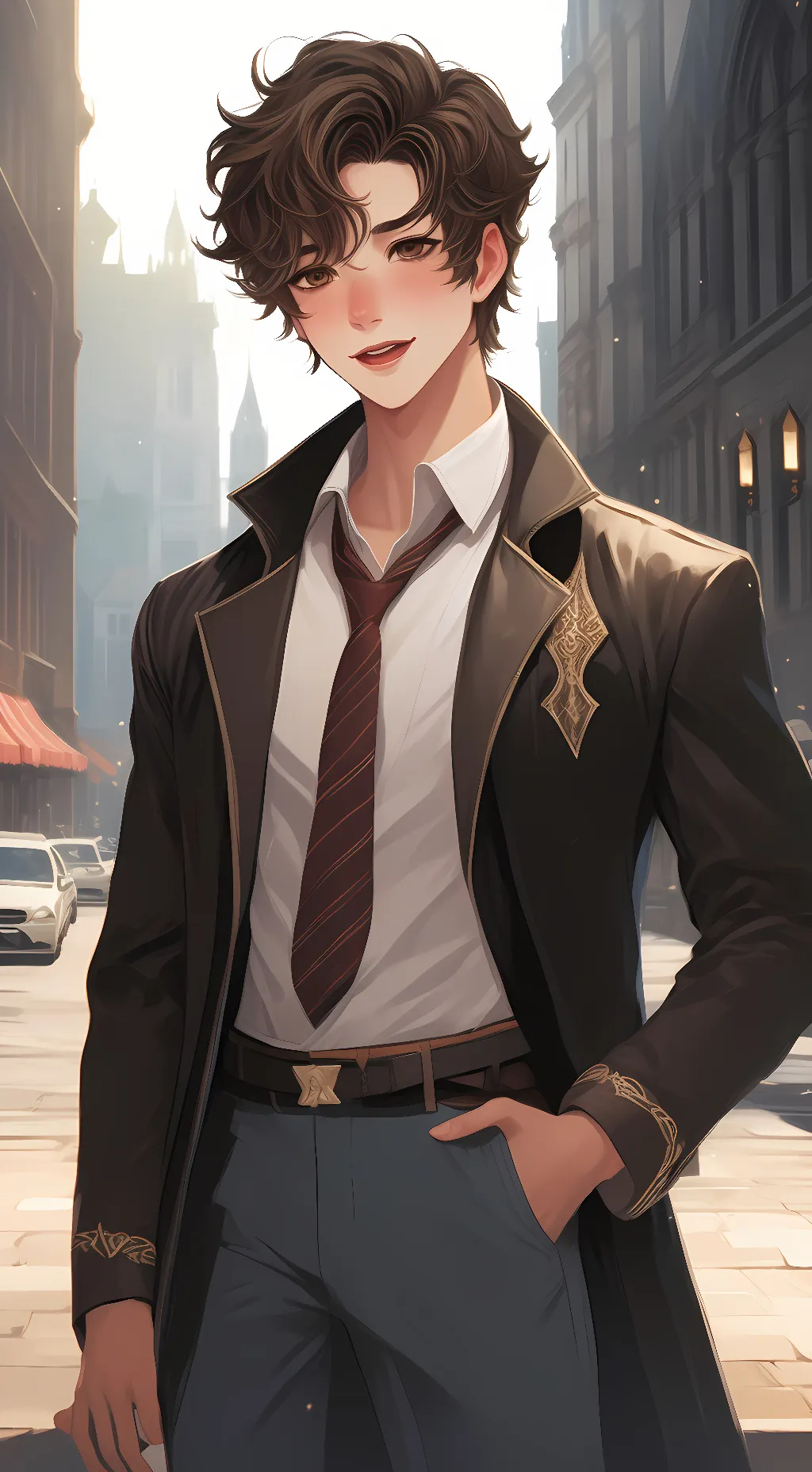 ai character: Damion Desmond background