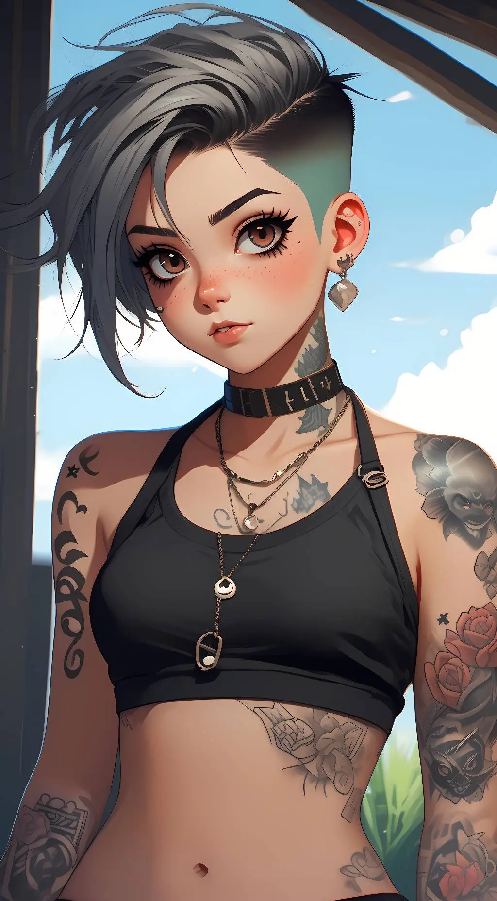 ai character: Kai background