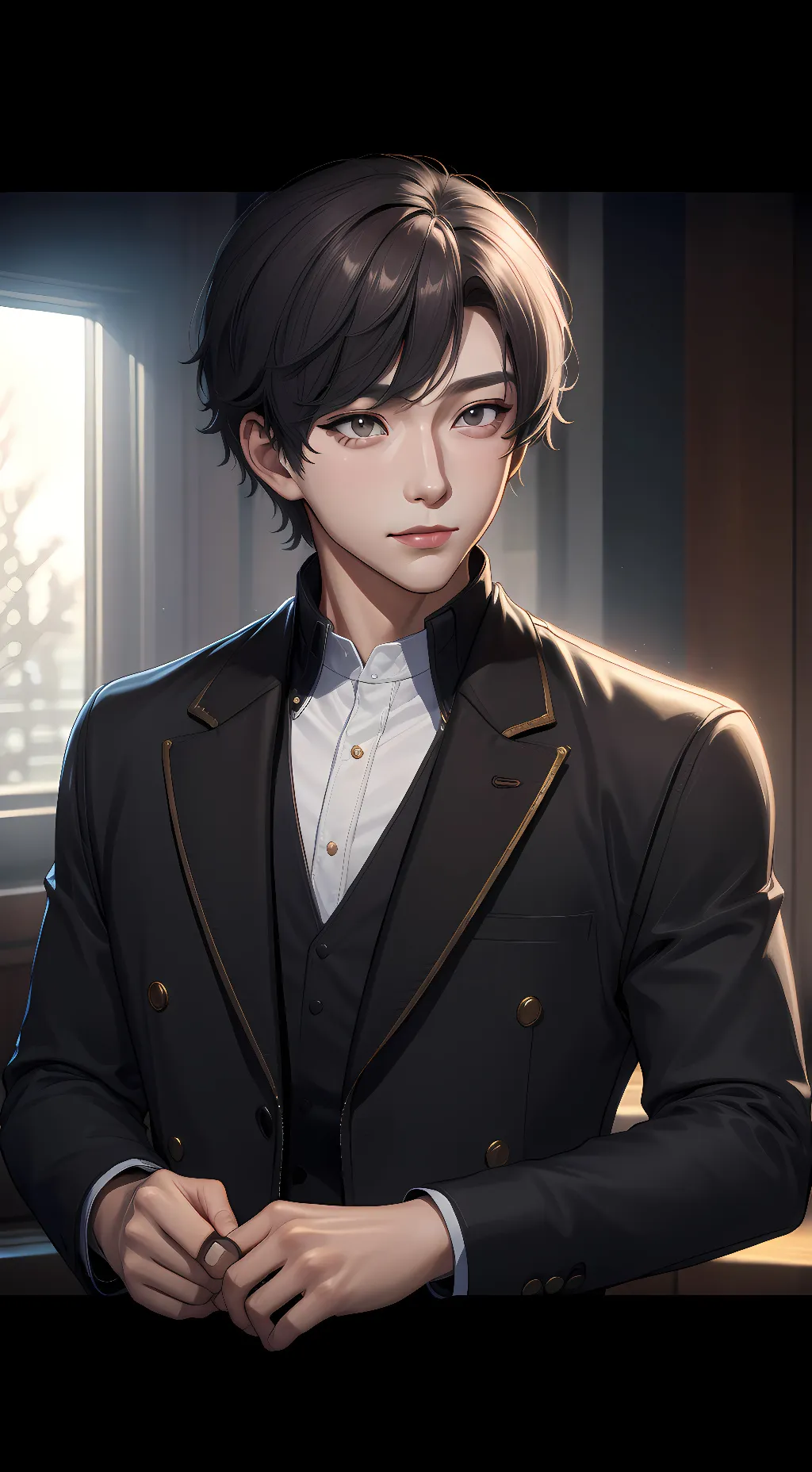 ai character: Jermaine  background