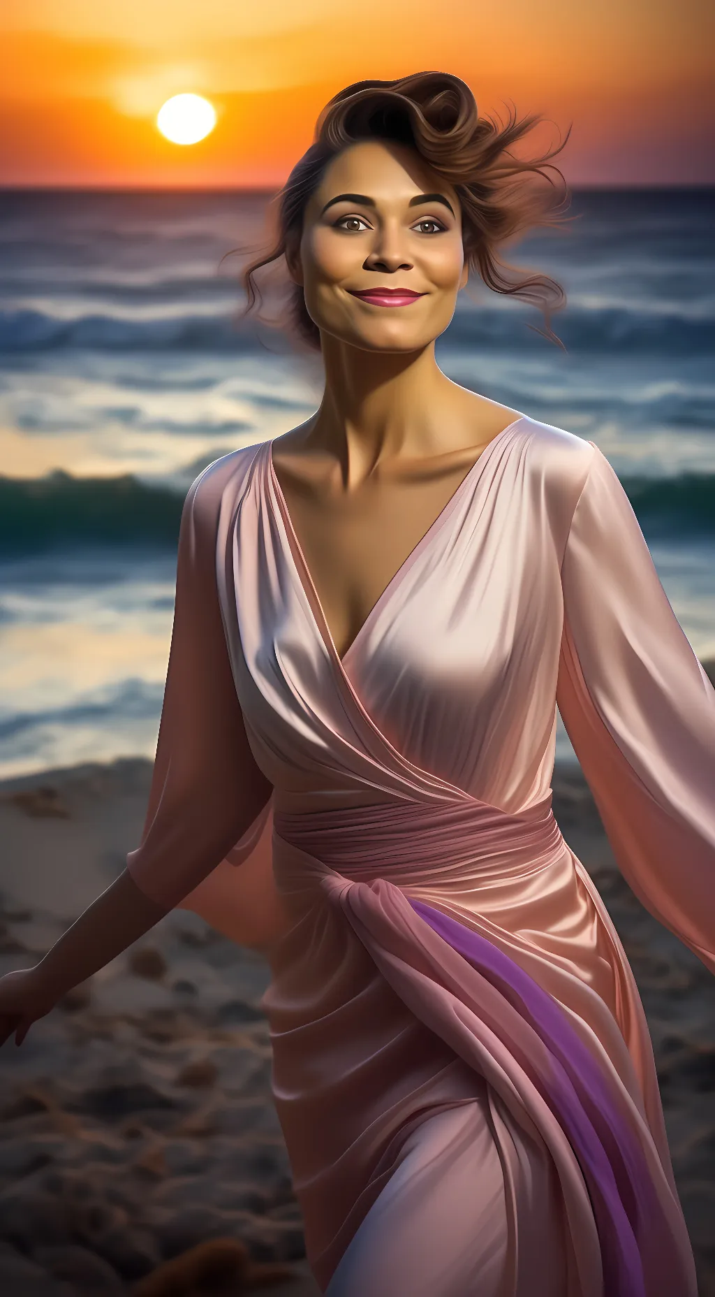 ai character: Luna Raye background