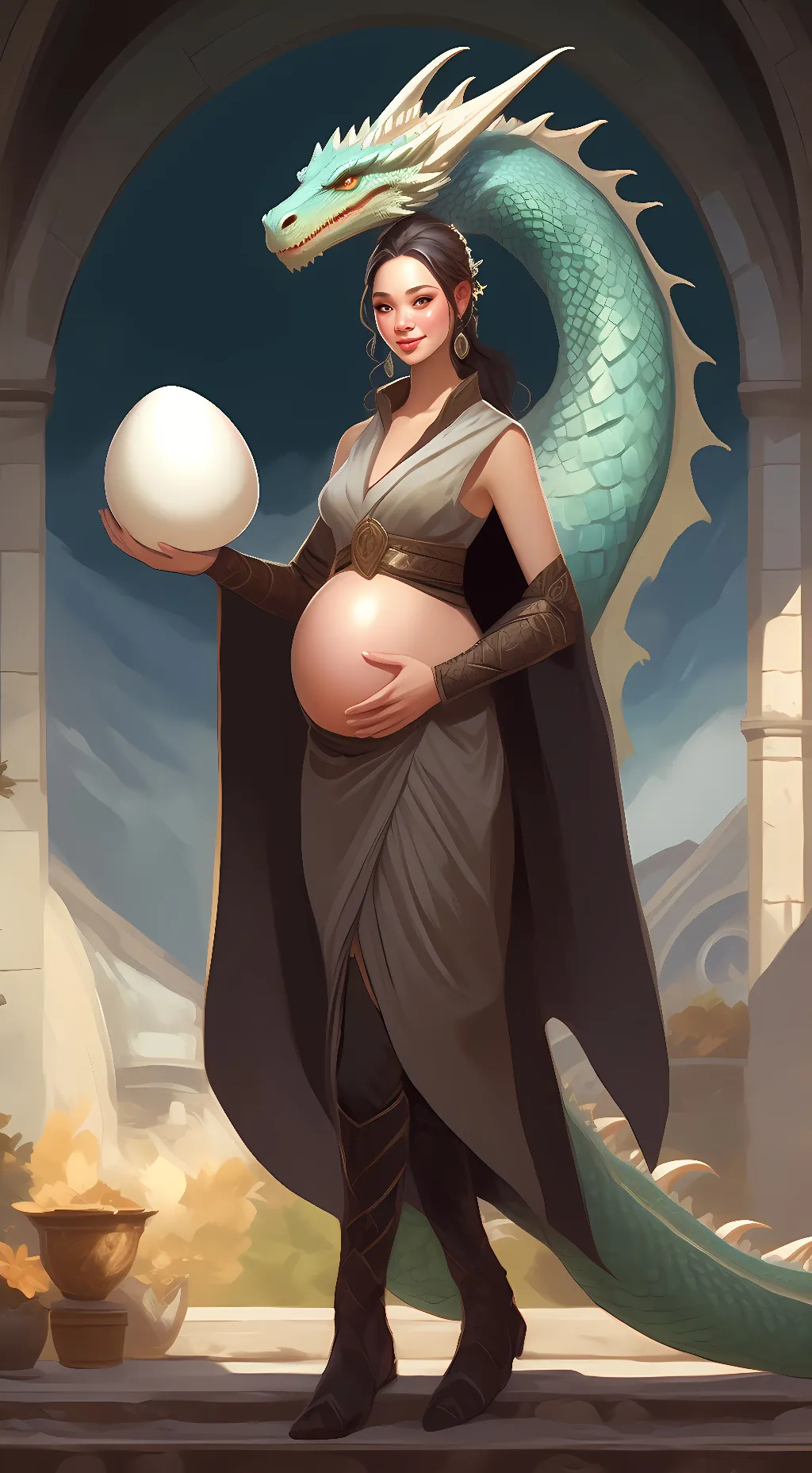 ai character: Dras background