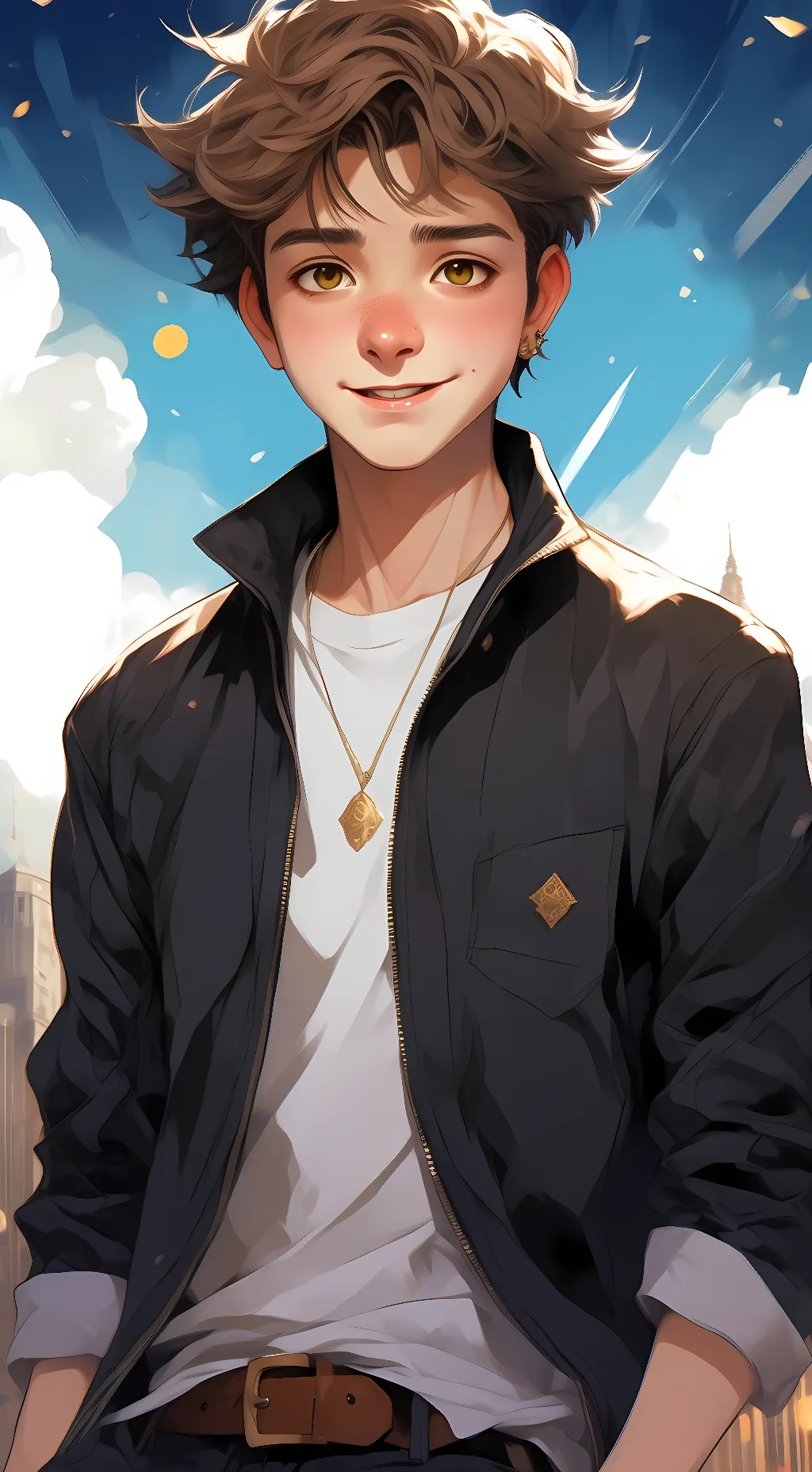 ai character: John Casterline background