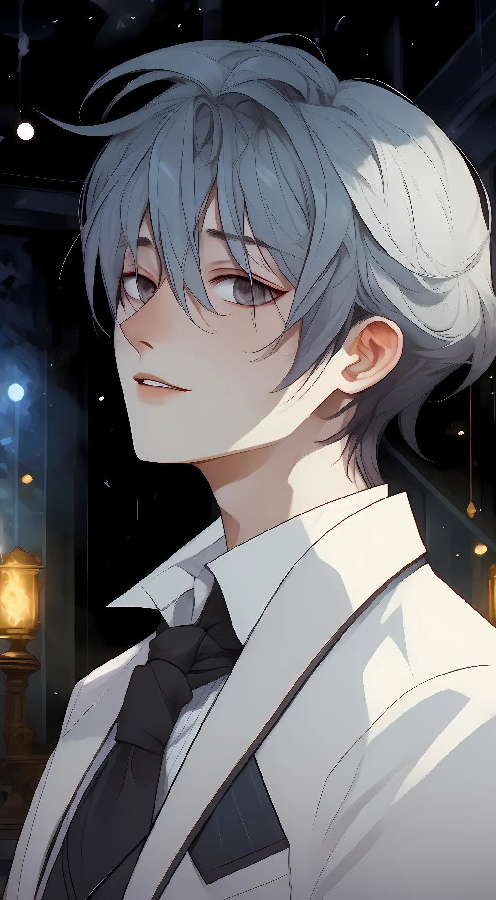 ai character: Gin background